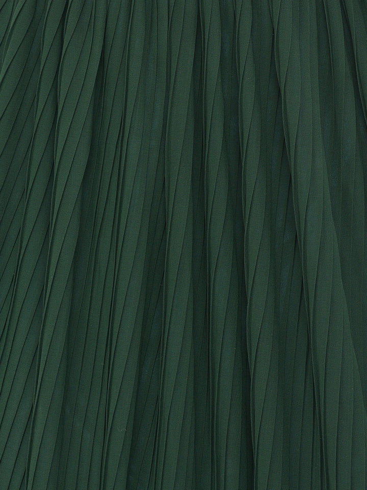 Neerus Green georgette embellished lehenga choli - detail view 4