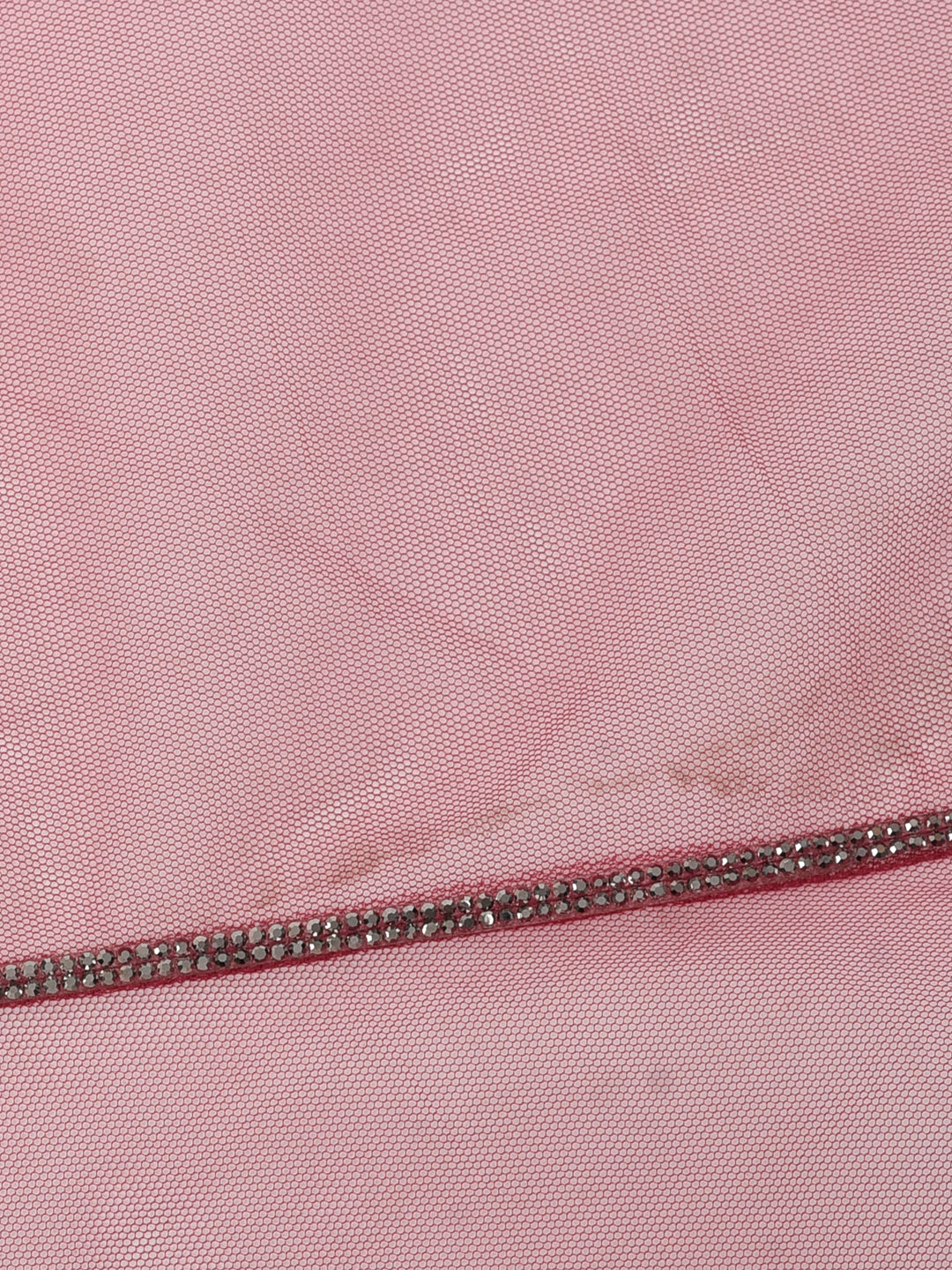 Neerus Pink georgette embellished lehenga choli set - detail view 3