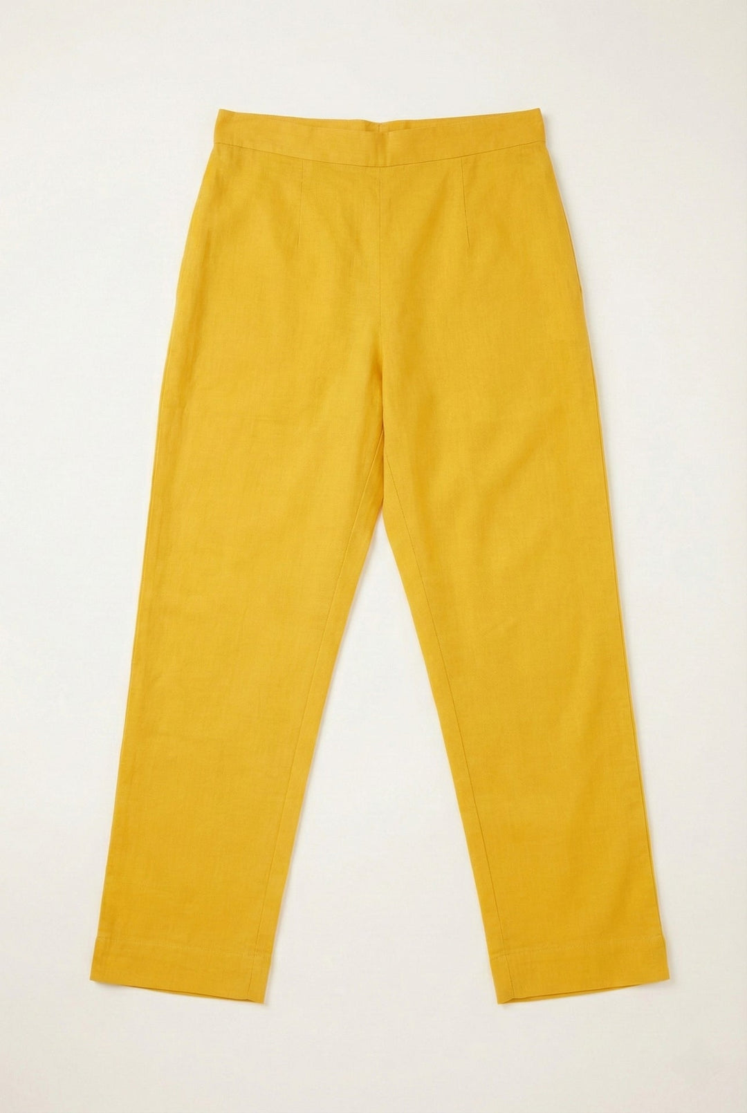 Neerus Yellow cotton hand embroidered suit set - detail view 3