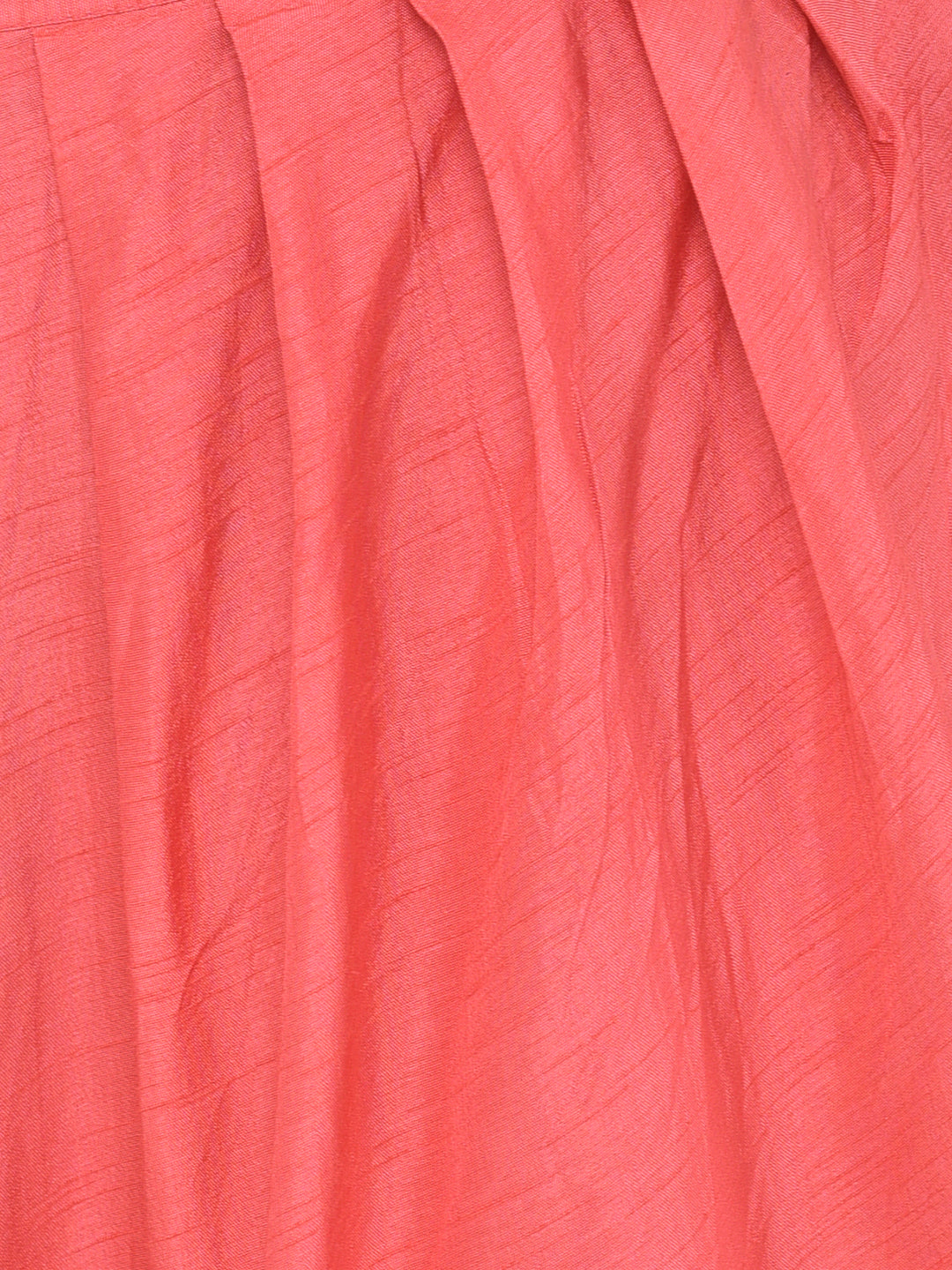 Neerus Red silk suit set - detail view 4
