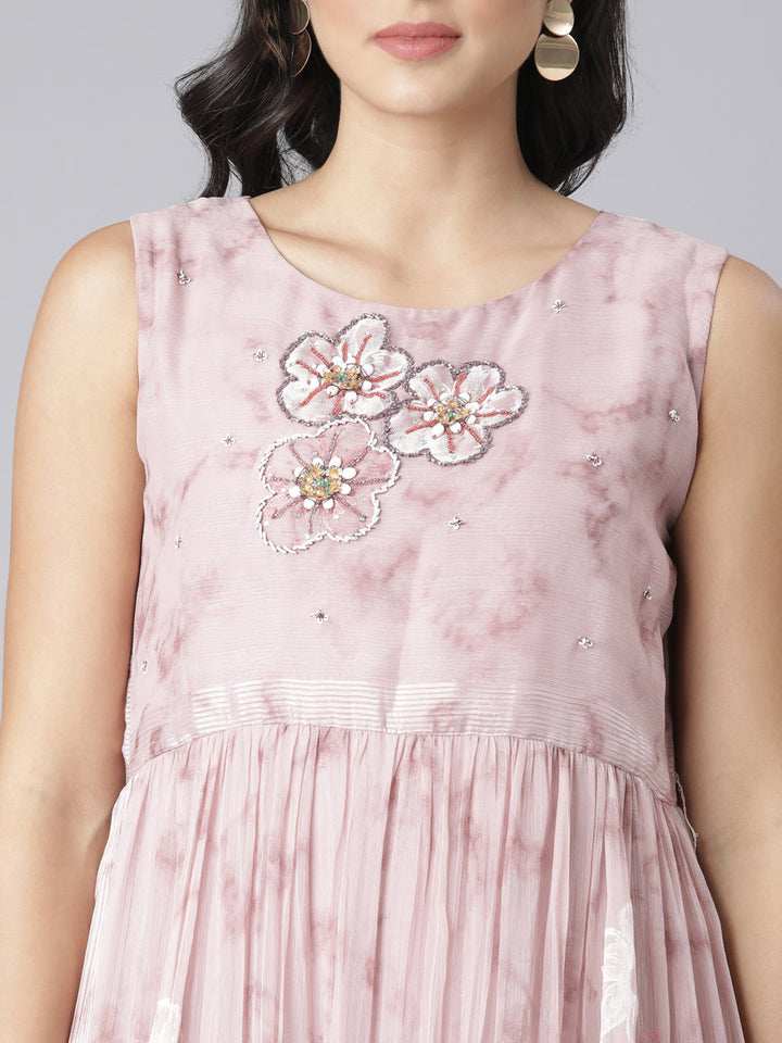 Neerus Onion Casual Floral Maxi Dresses