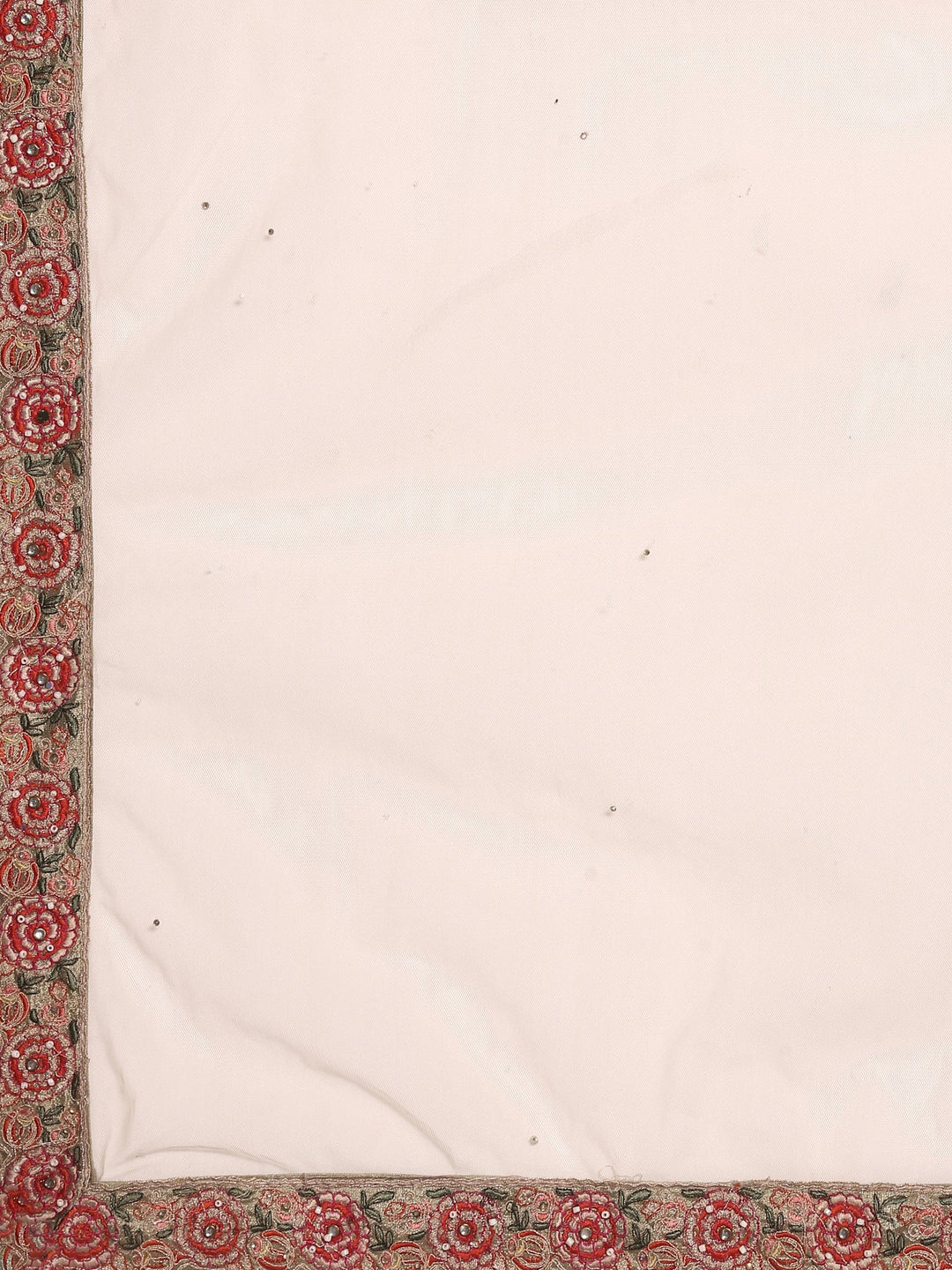 Neerus Green crepe embroidered lehenga set - detail view 6
