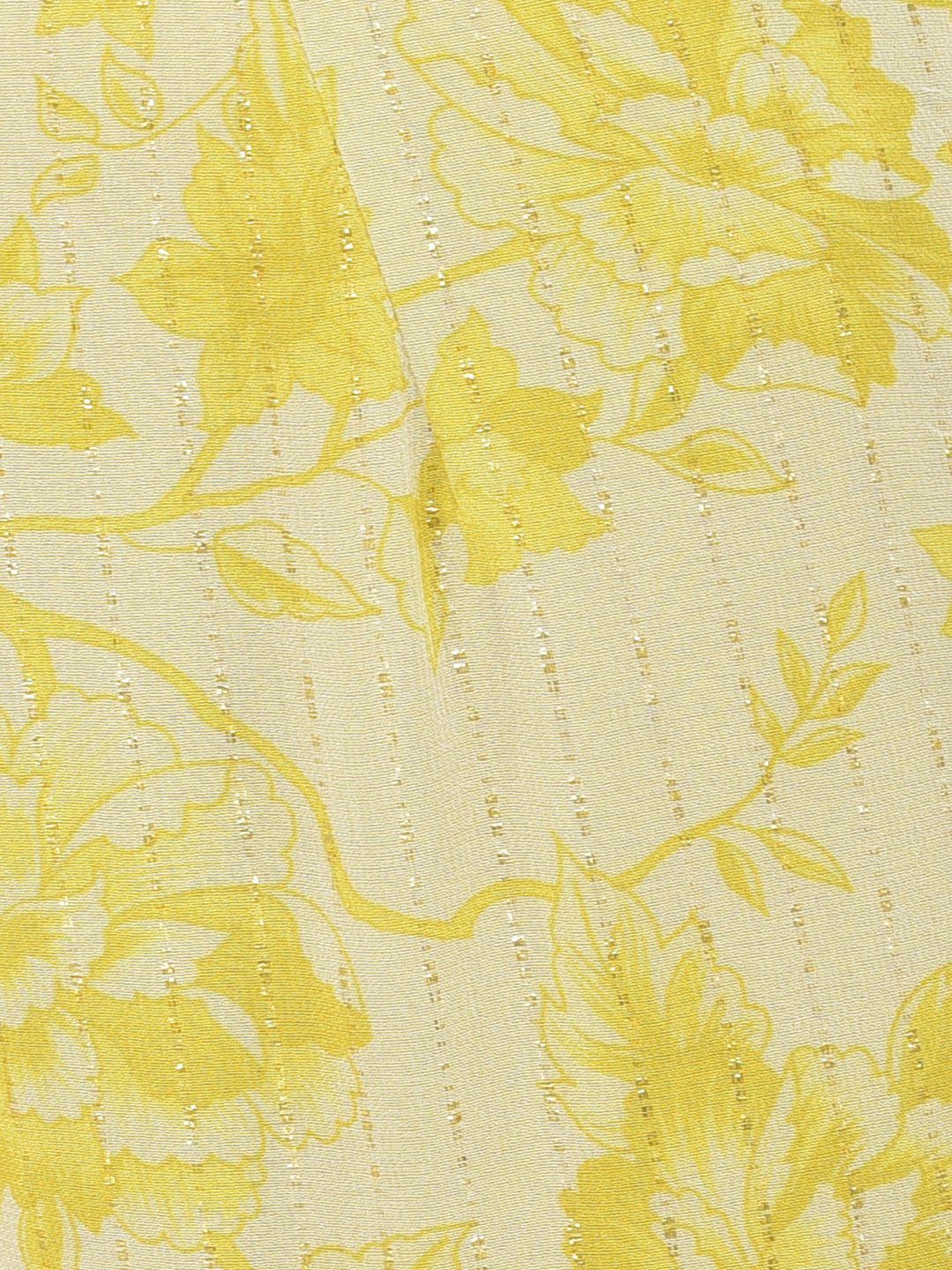 Neerus Green georgette printed sharara set - detail view 4