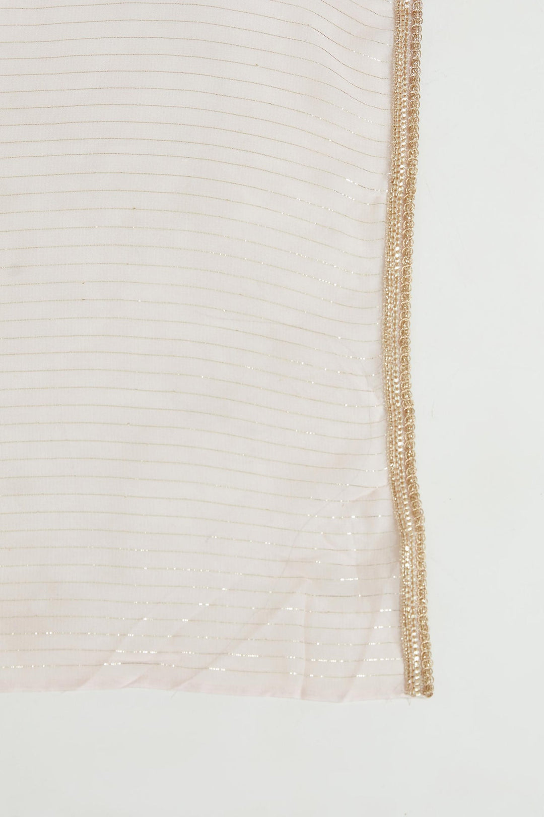 Neerus Pink georgette embroidered kurta set - detail view 2