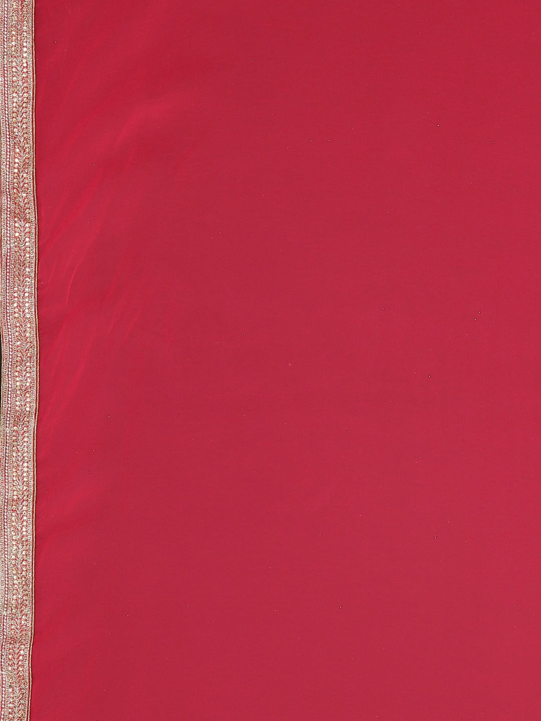 Neerus Pink georgette embellished saree - detail view 3