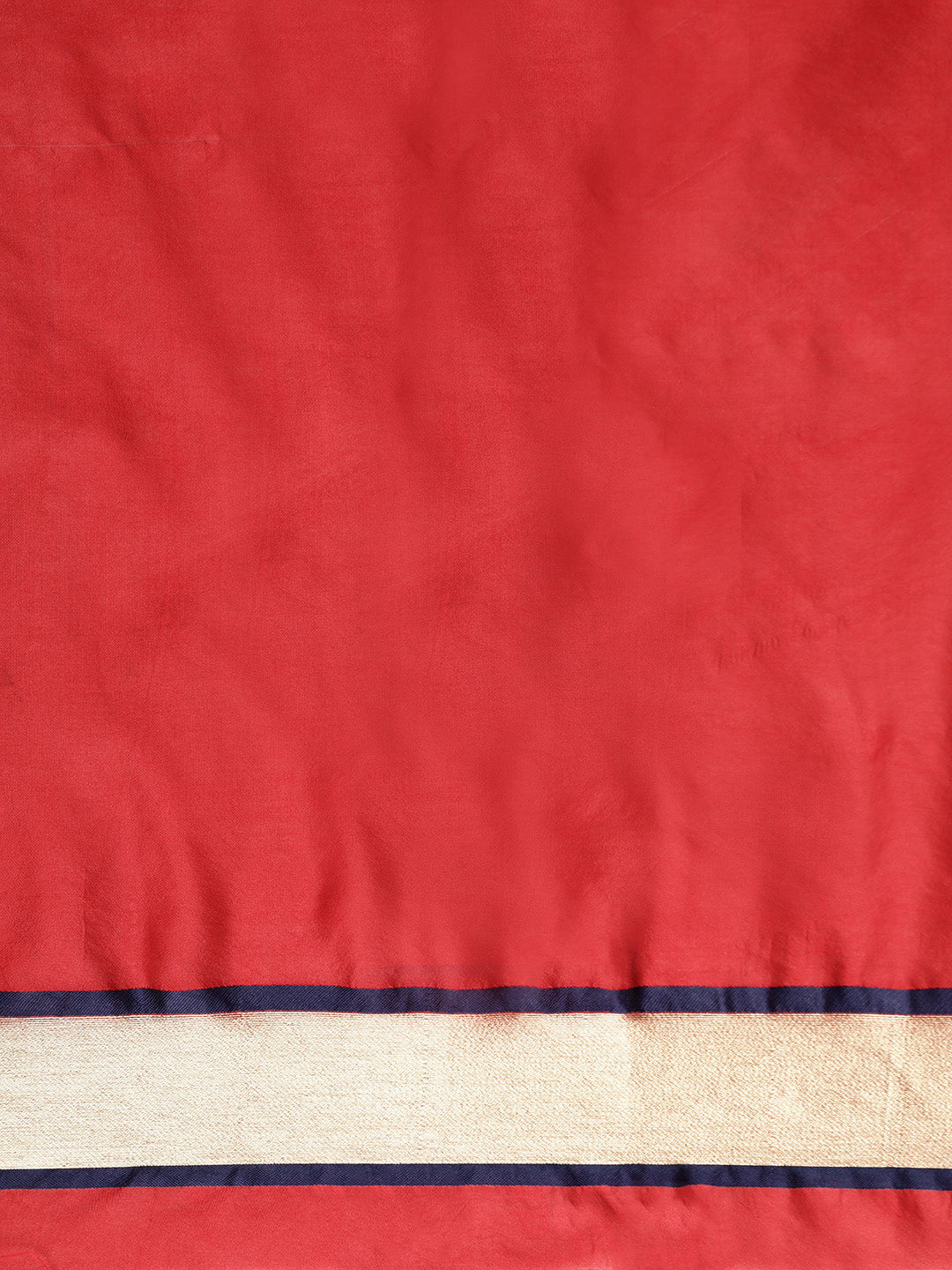 Neerus Blue Silk Cotton Printed Saree - detail view 3
