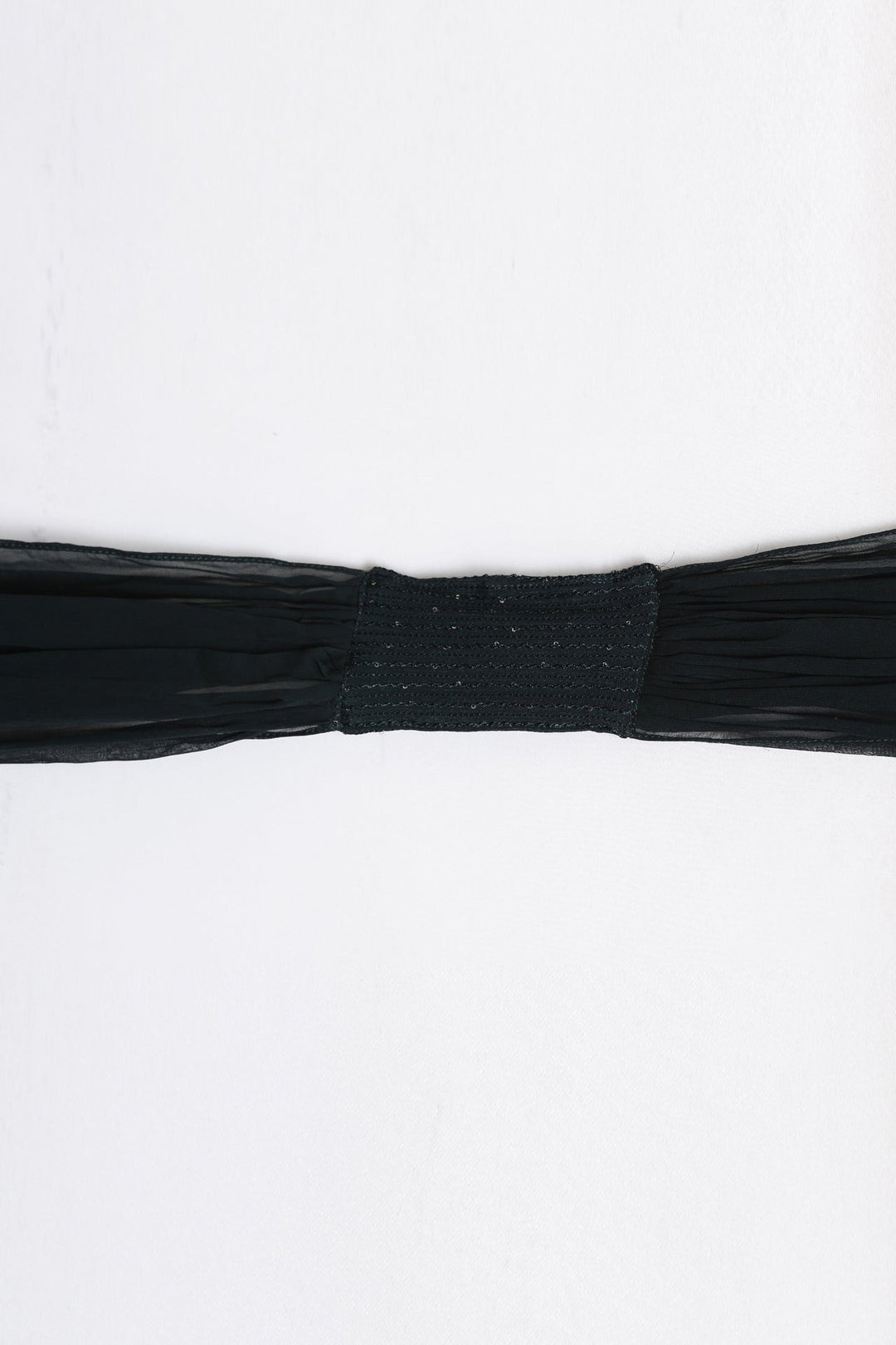 Neerus Green georgette embroidered suit set - detail view 7