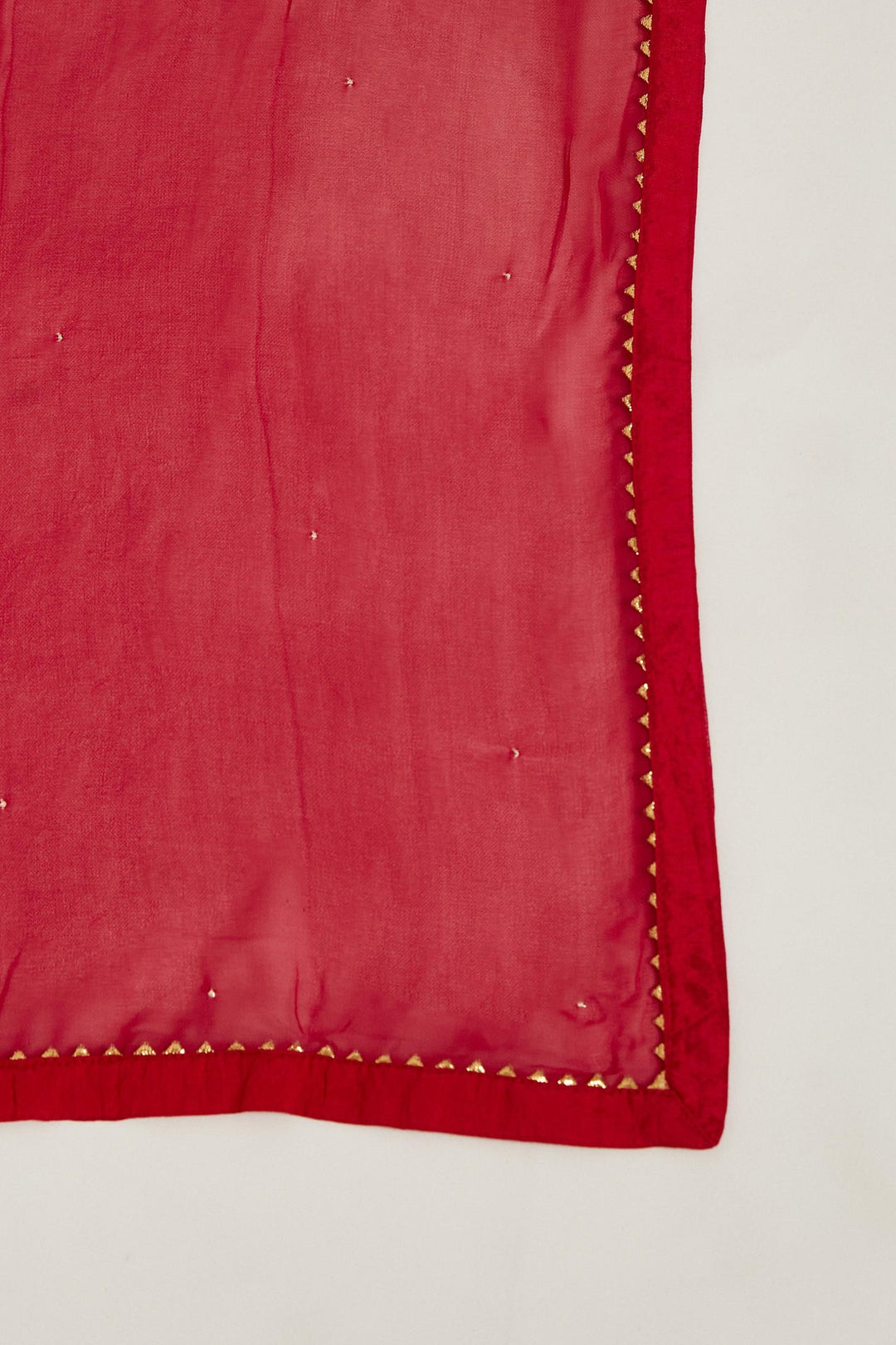 Neerus Pink Georgette Embroidered Kurta Set - detail view 4