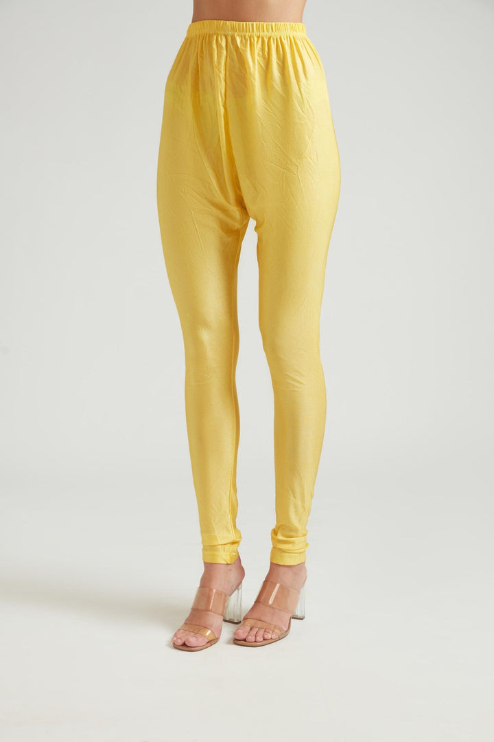 Neerus Yellow georgette printed kurta set - detail view 3