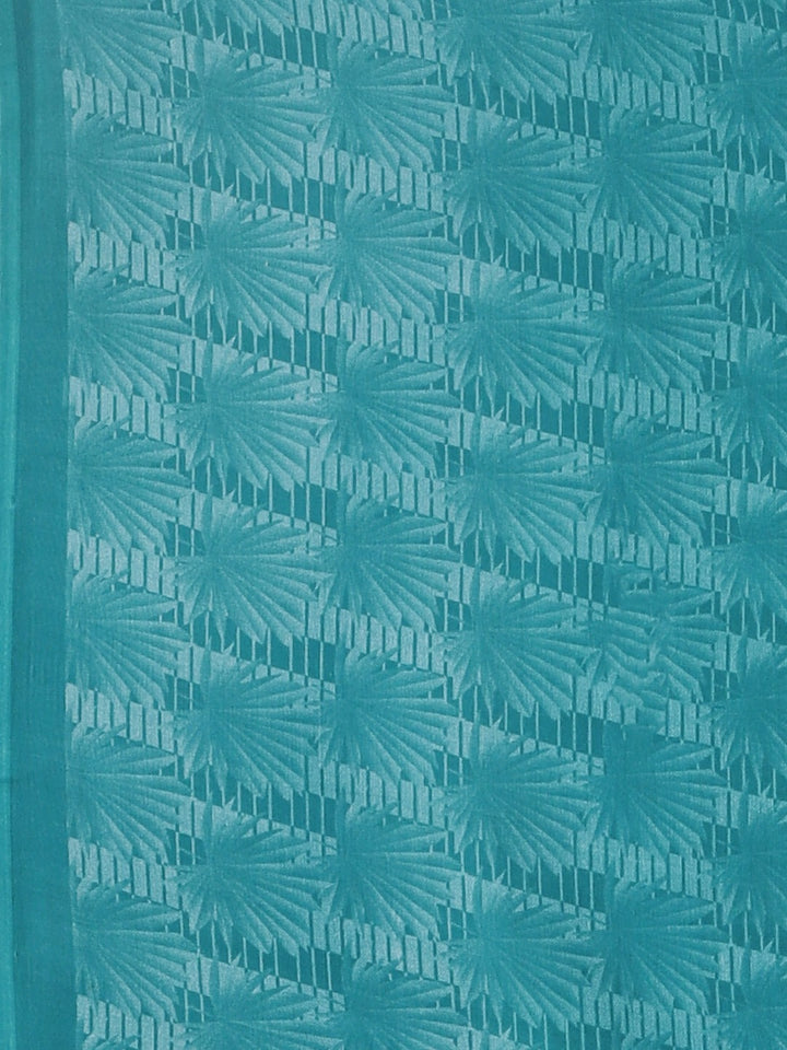 Neerus Multi georgette printed saree with blouse - detail view 3