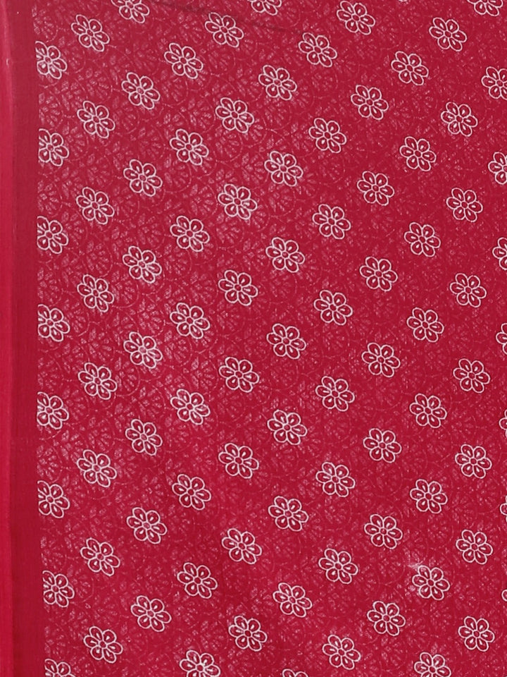 Neerus Multi georgette printed saree - detail view 3