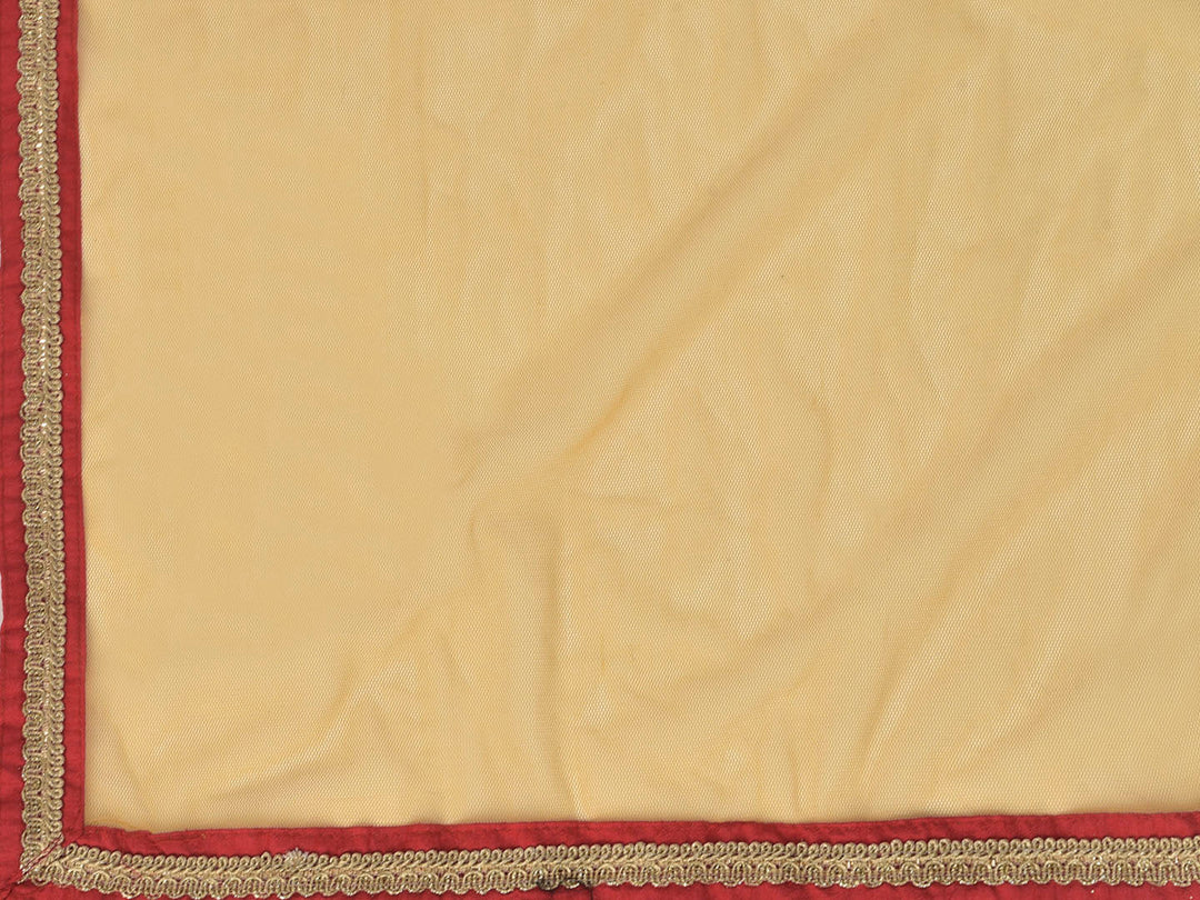 Neerus Green silk embellished lehenga set - detail view 3