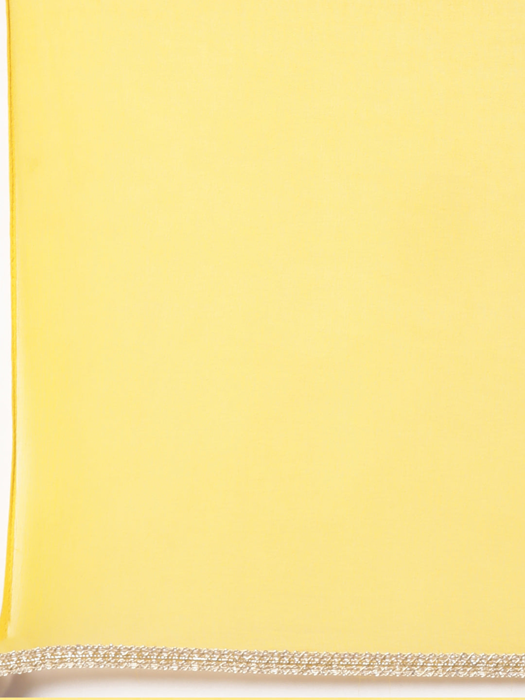 Neerus Yellow solid straight suit set - detail view 4