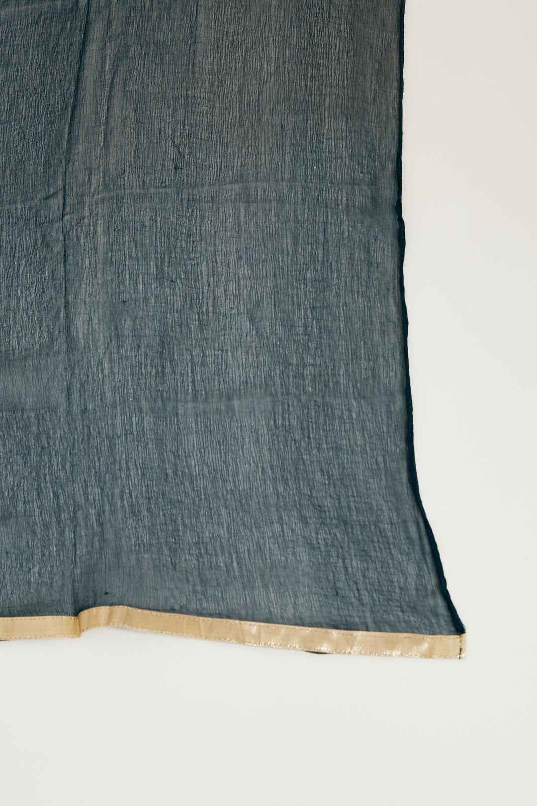 Neerus Blue georgette embroidered suit set - detail view 4