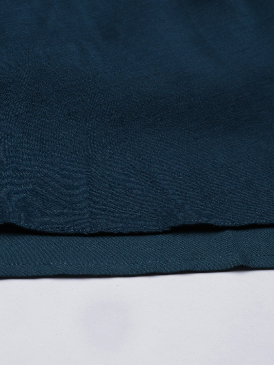 Neerus Green silk woven kurti - detail view 6