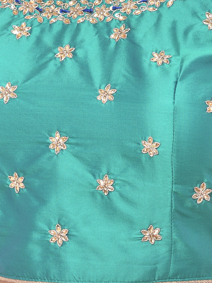 Neerus Multi embellished lehenga set - detail view 1