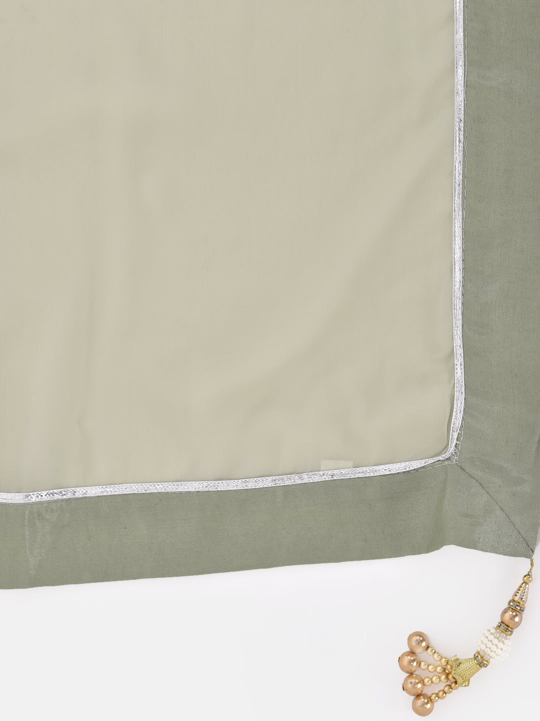 Neerus Green georgette embroidered sharara set - detail view 3