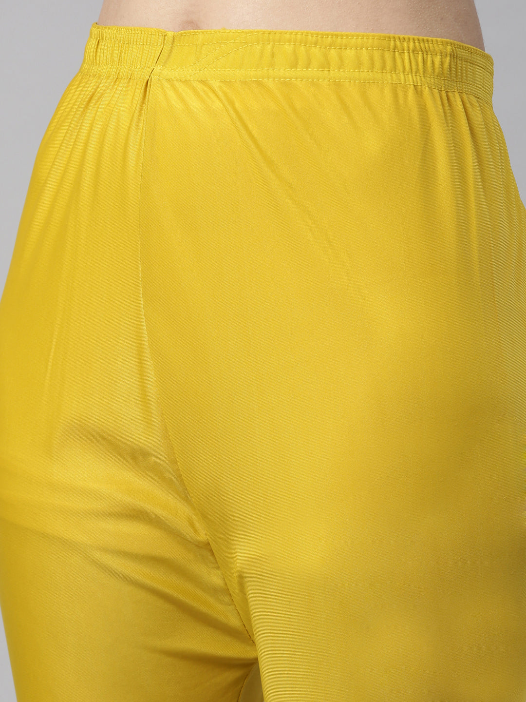 Neerus Yellow Georgette Kurta Set - detail view 1