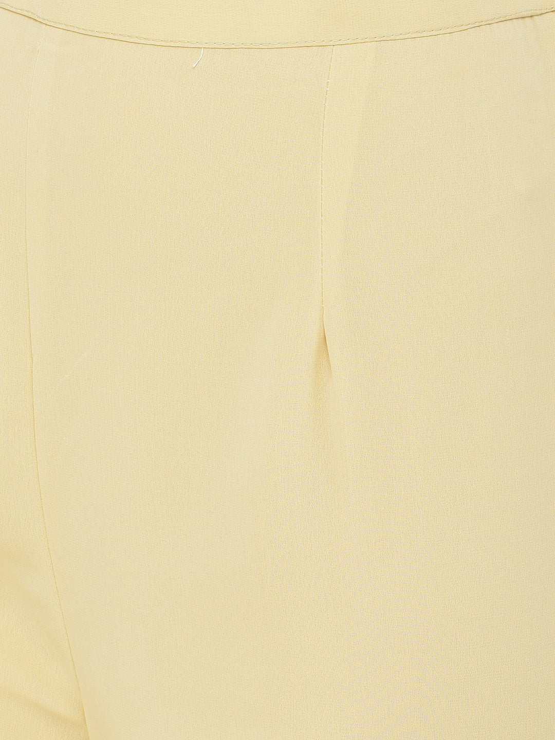 Neerus Beige georgette embroidered anarkali suit set - detail view 7