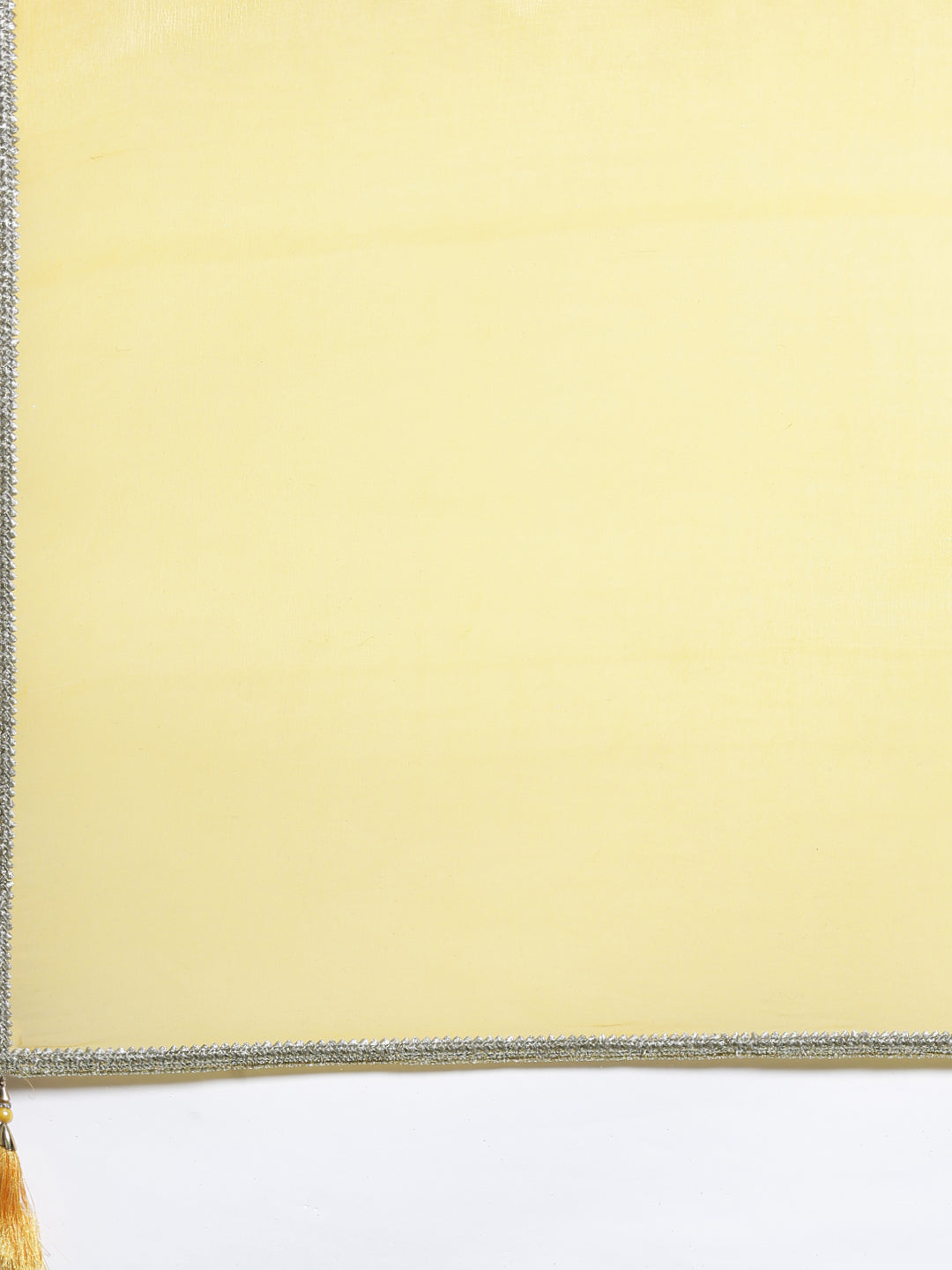 Neerus Yellow georgette thread embroidered anarkali gown - detail view 9