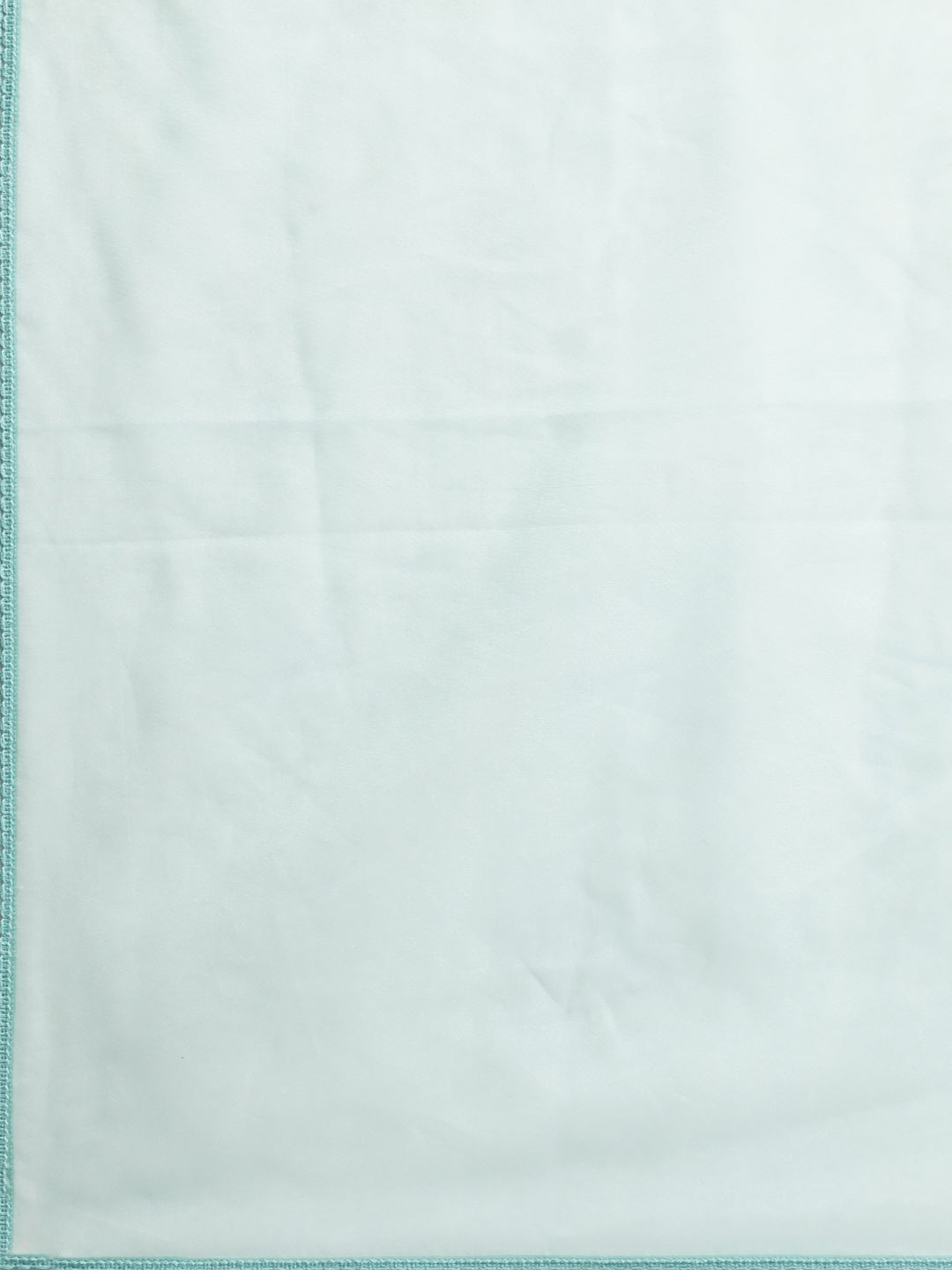 Neerus Green printed straight suit set panelled kurta with trouser and dupatta - detail view 5