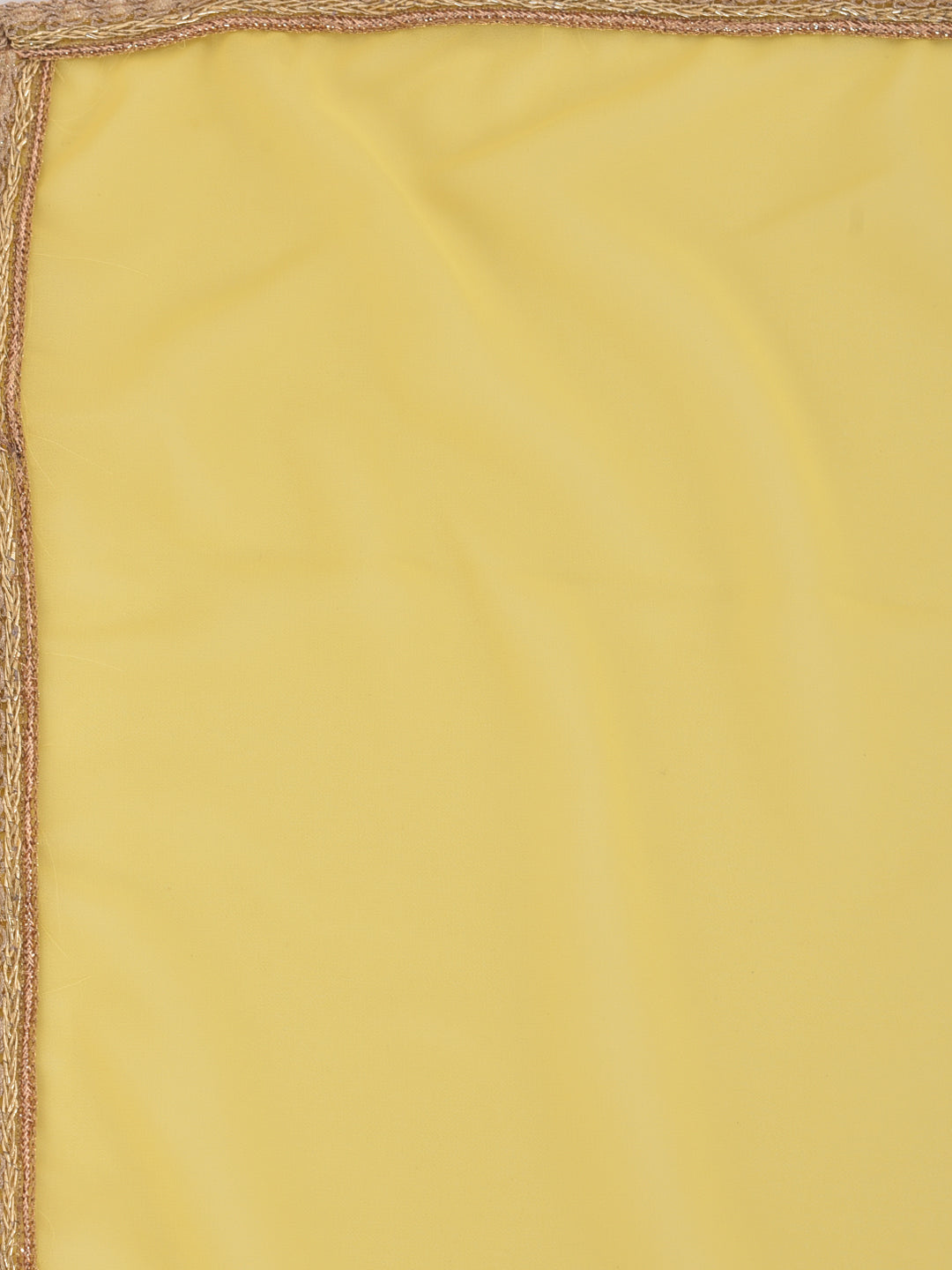 Neerus Yellow georgette embroidered sharara set - detail view 3