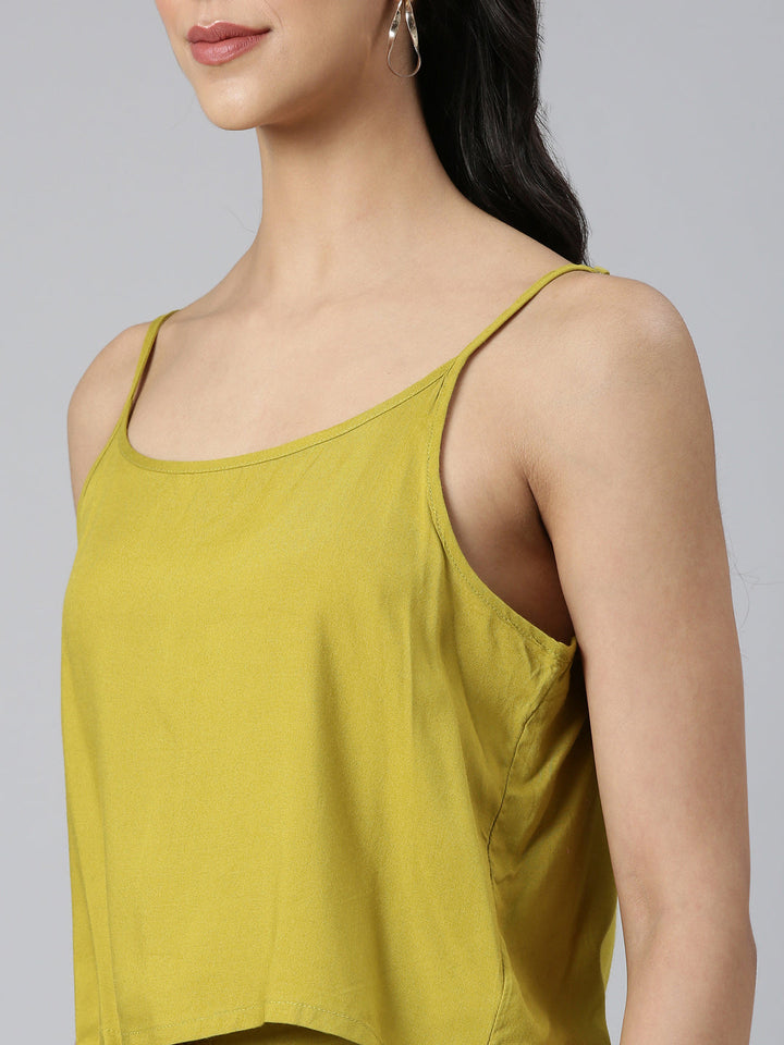 Neerus Green Casual Printed Straight Kurta and Palazzos