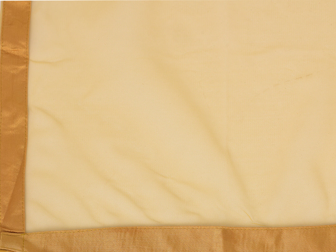 Neerus Yellow net embellished lehenga set - detail view 1