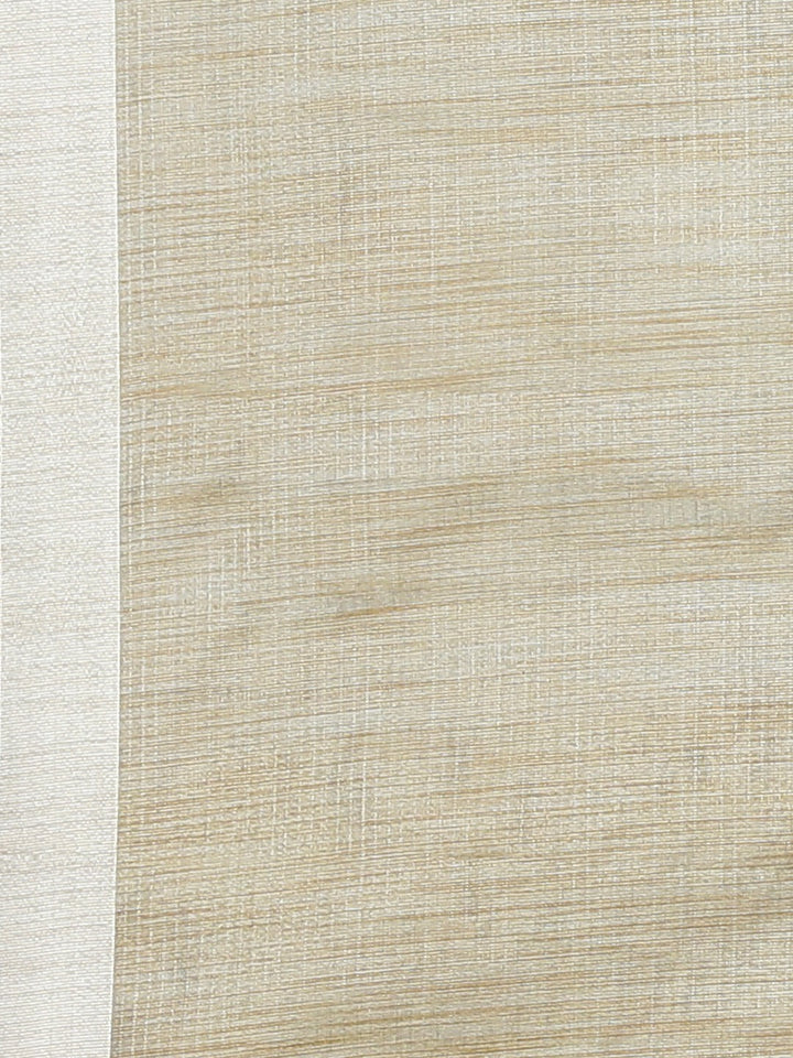 Neerus Pink tissue woven saree - detail view 3