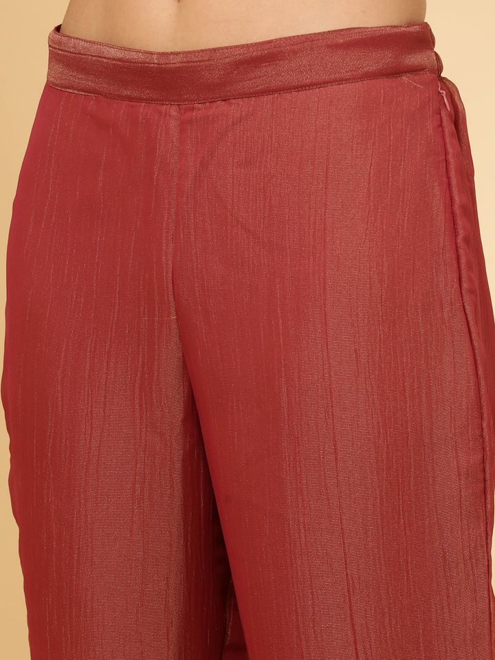 Neerus Pink tissue suit set - detail view 4