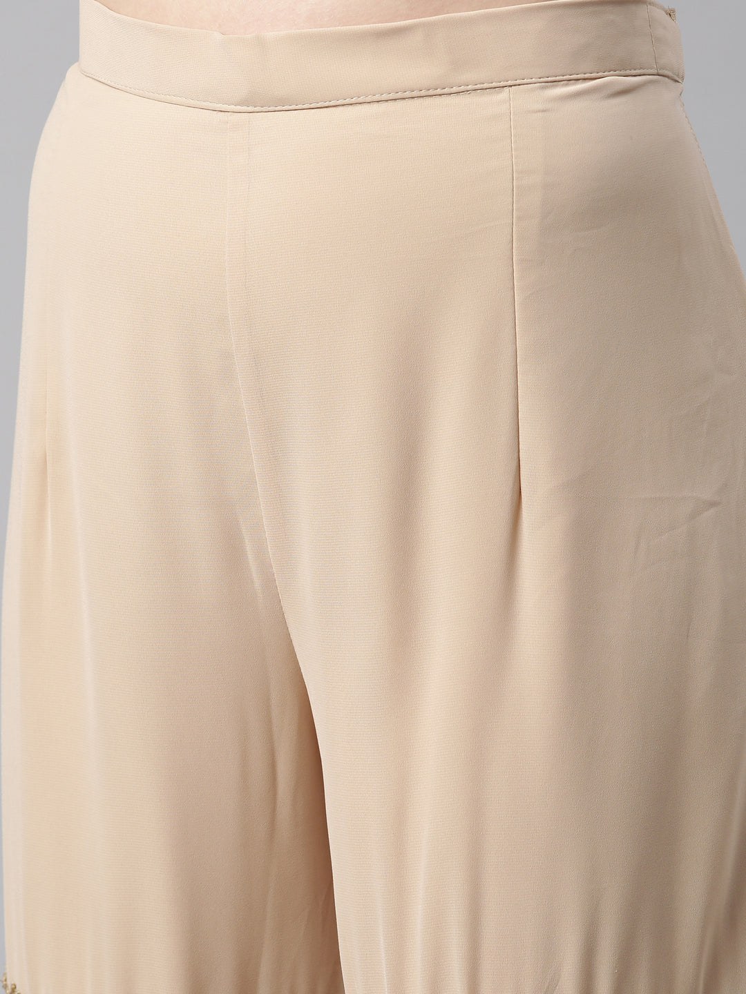 Neerus Green georgette kurta set - detail view 4