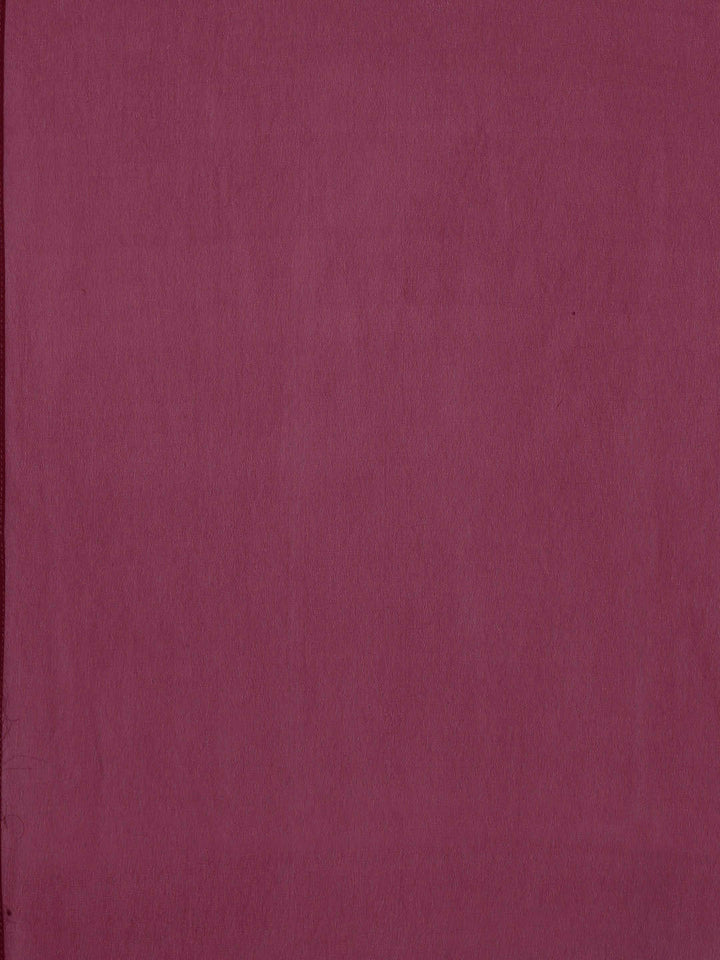 Neerus Maroon Georgette Embroidered Anarkali Suit Set - detail view 4