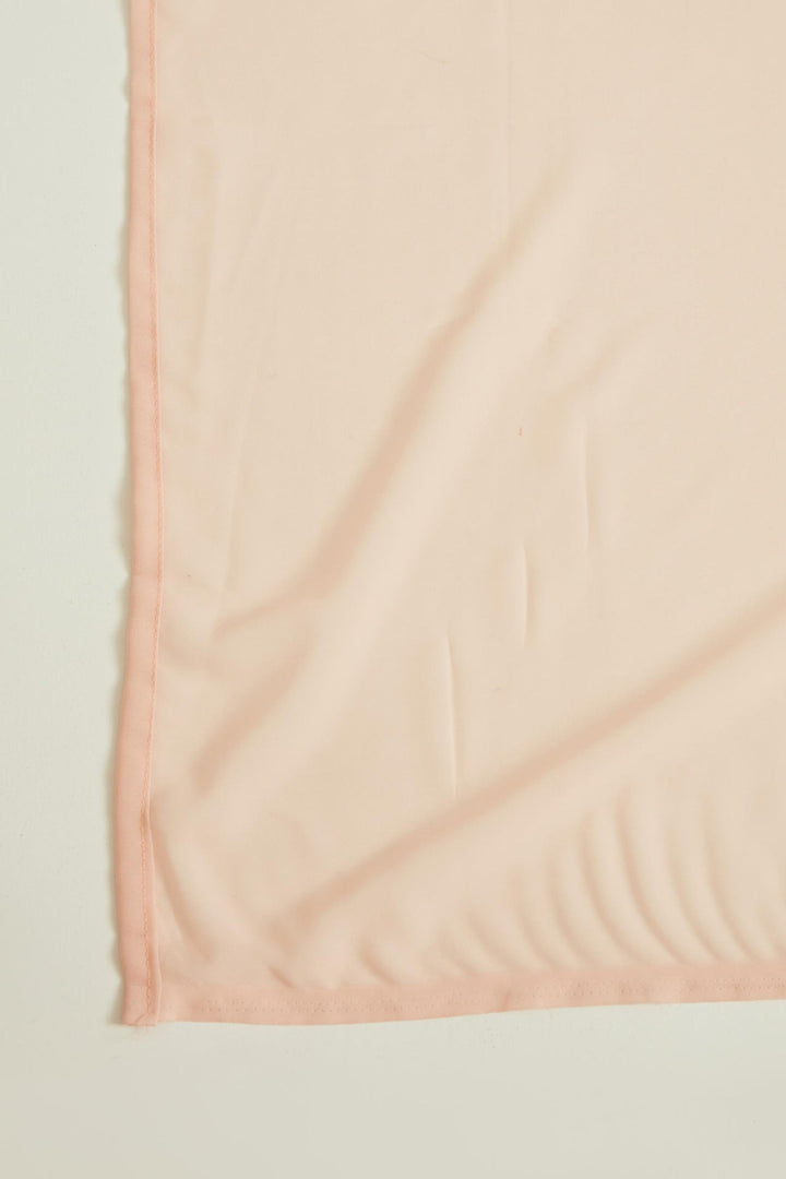 Neerus Orange georgette embroidered kurta set with sharara and dupatta - detail view 4