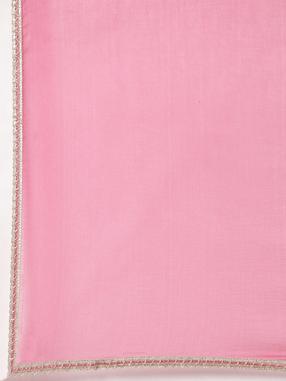 Neerus Pink muslin printed suit set - detail view 4
