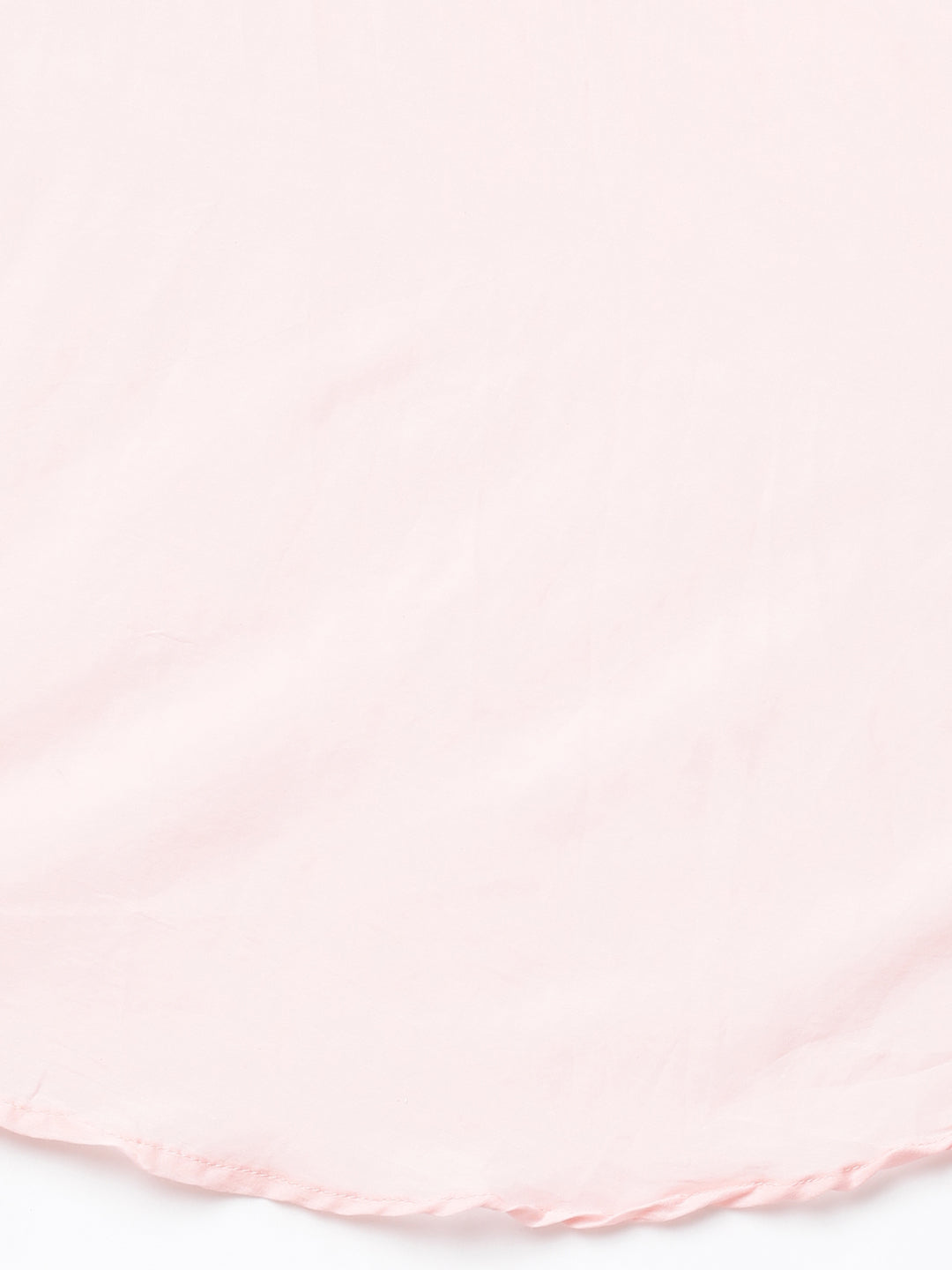 Neerus Pink cotton printed suit set with sharara and dupatta - detail view 5