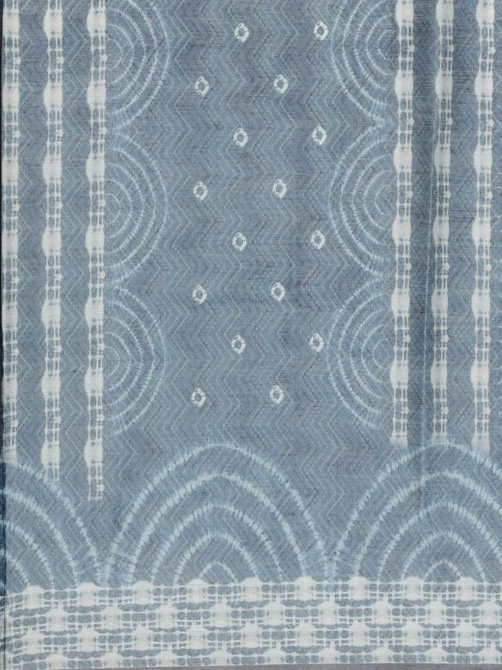 Neerus Green Chanderi Cotton Printed Kurta Set - detail view 3