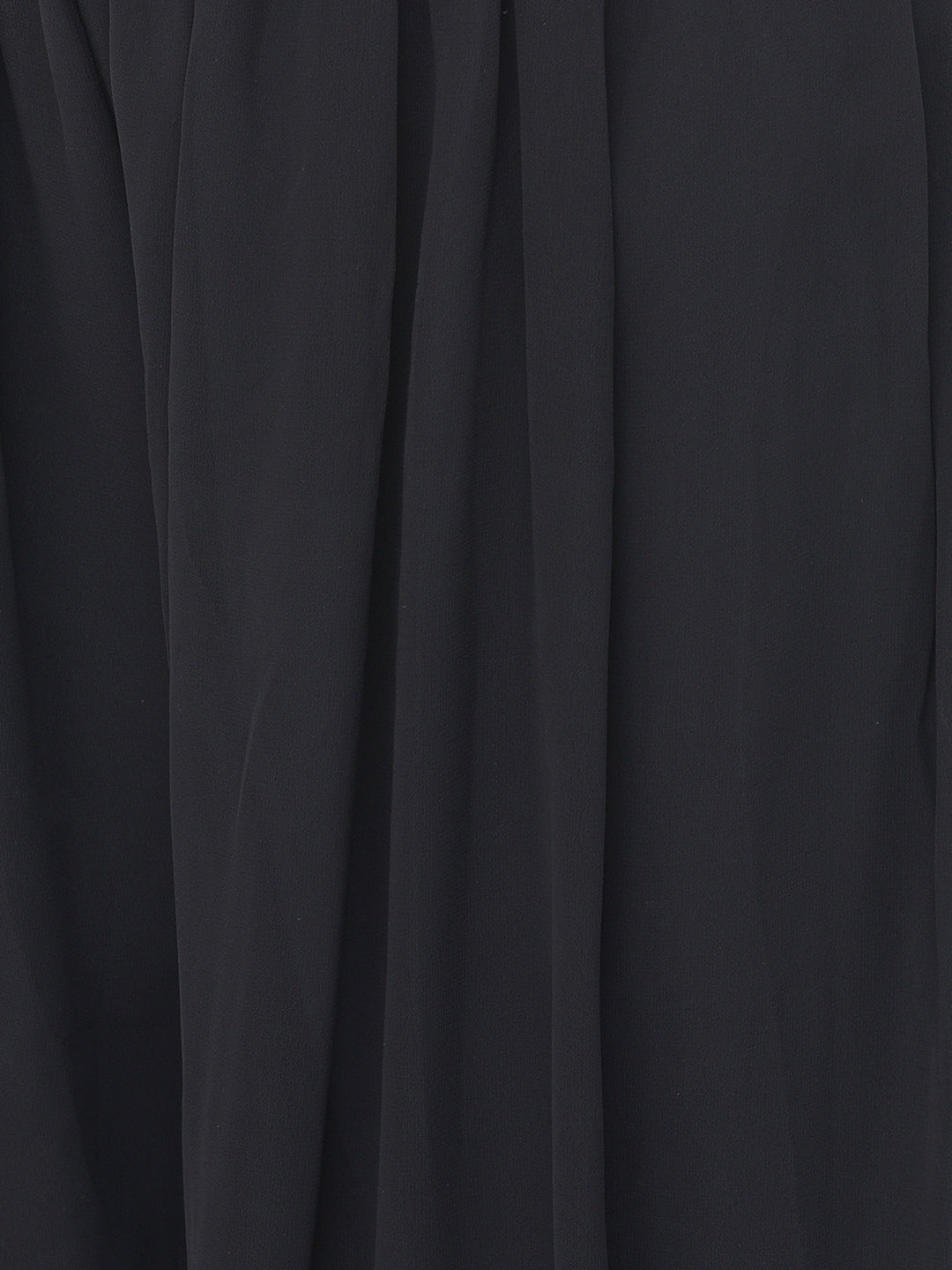 Neerus Black georgette embellished kurta set - detail view 5