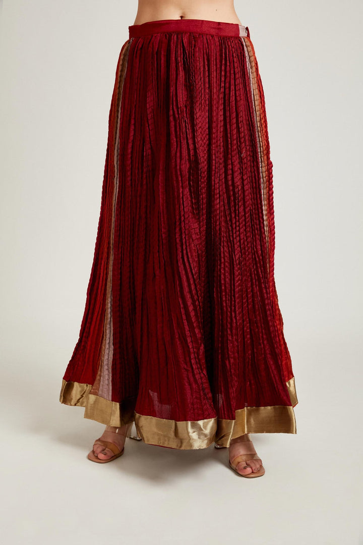 Neerus Grey Georgette Straight Kurta Set - detail view 4