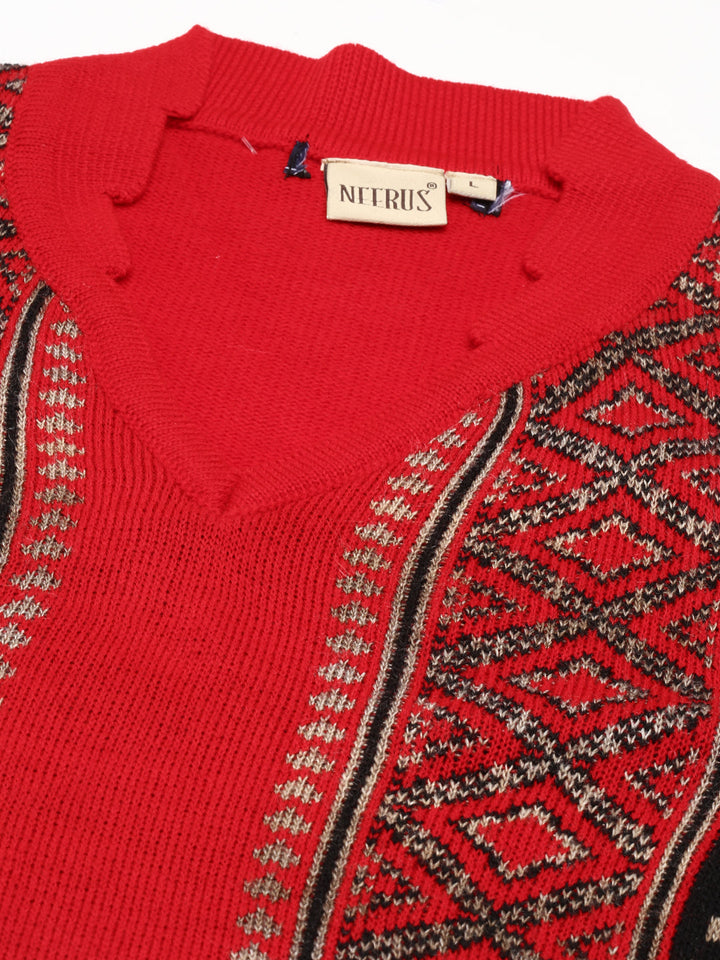 Neerus Multi cotton printed straight kurta - detail view 3
