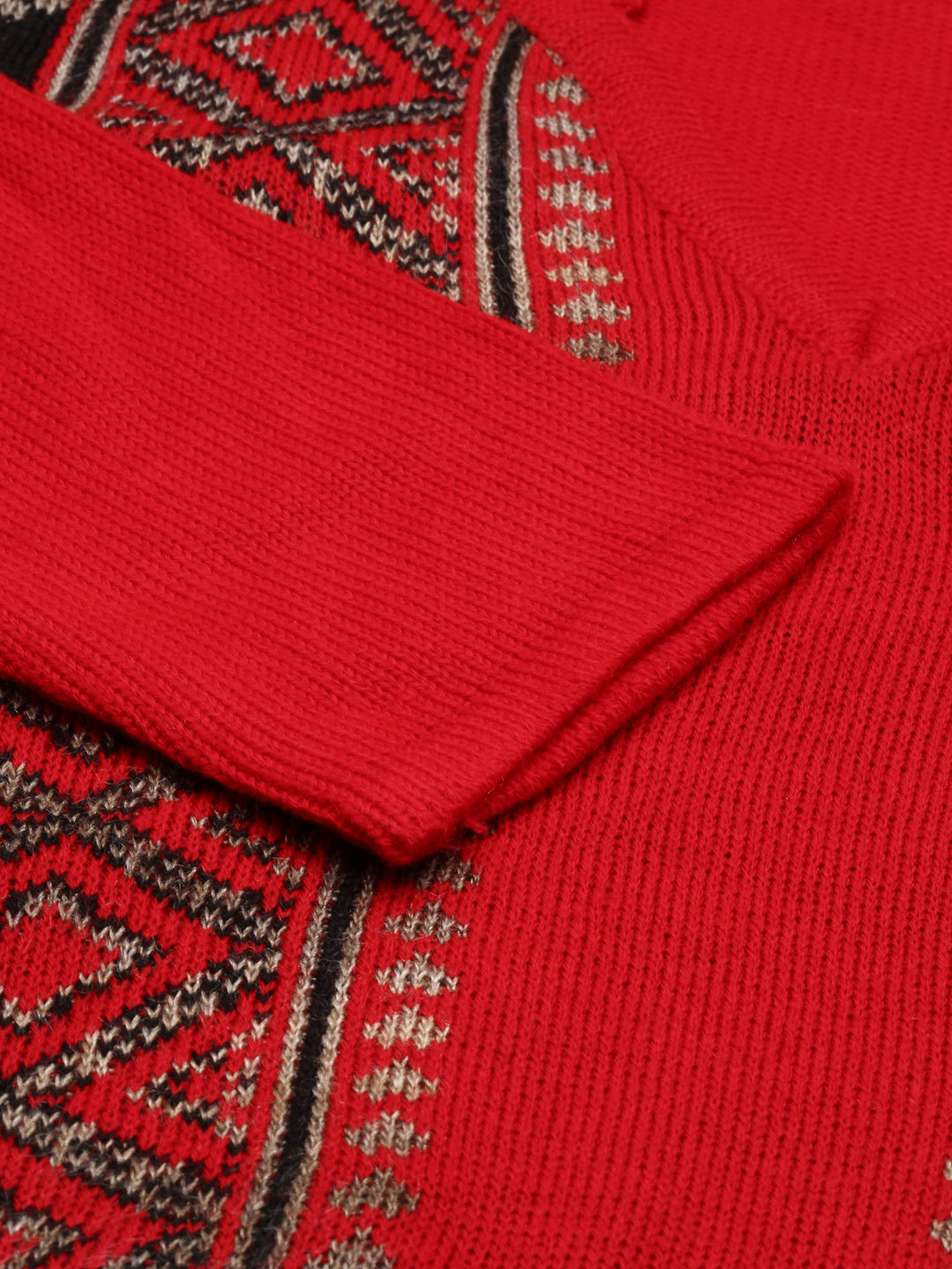 Neerus Multi cotton printed straight kurta - detail view 2