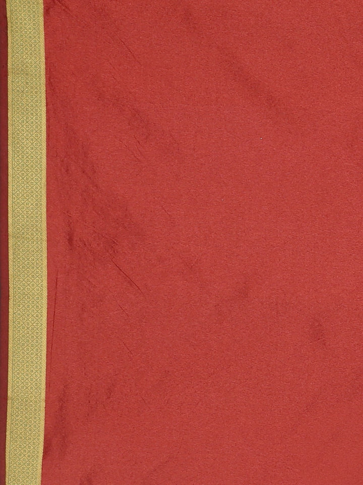 Neerus Blue silk woven saree - detail view 3