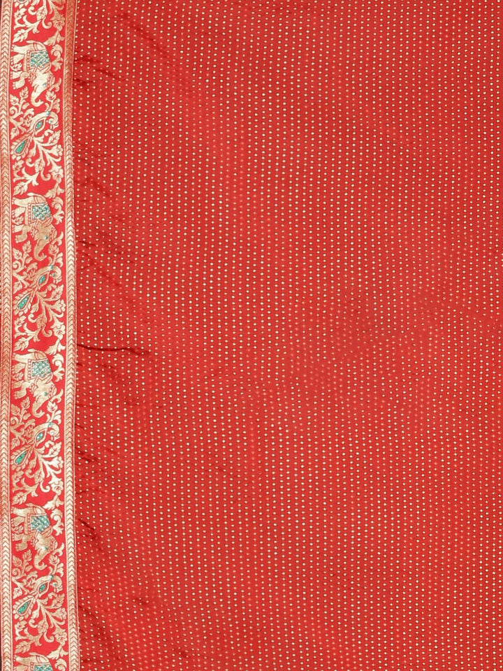 Neerus Grey silk embellished saree with beads and stones - detail view 3