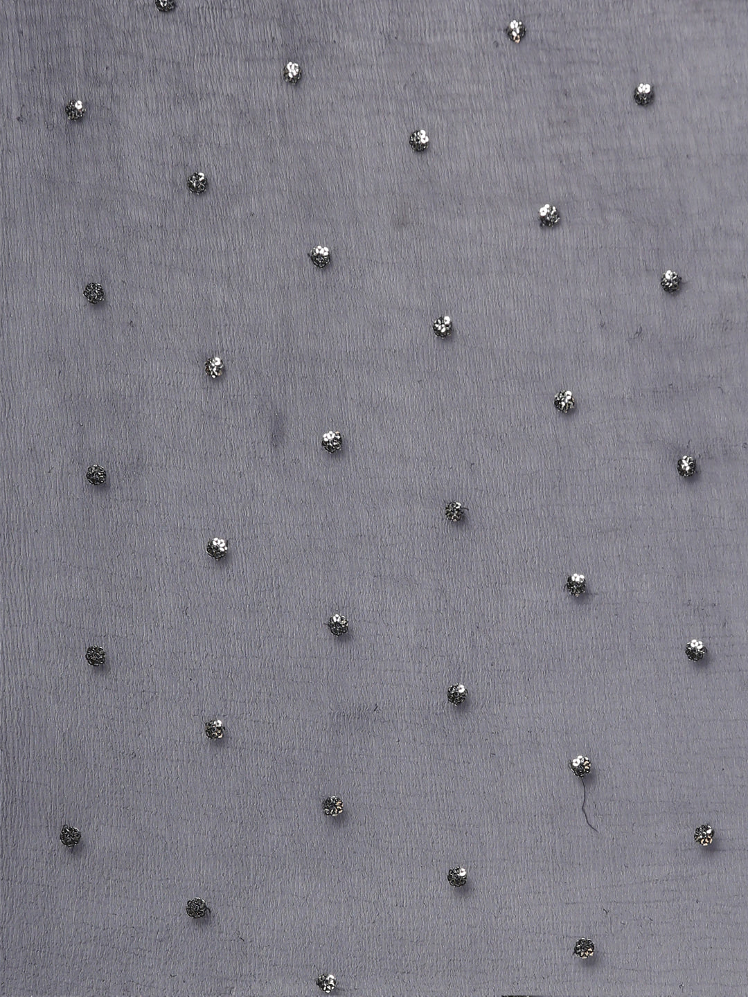 Neerus Blue Printed Floral Kurta Set with Trouser and Dupatta - detail view 4