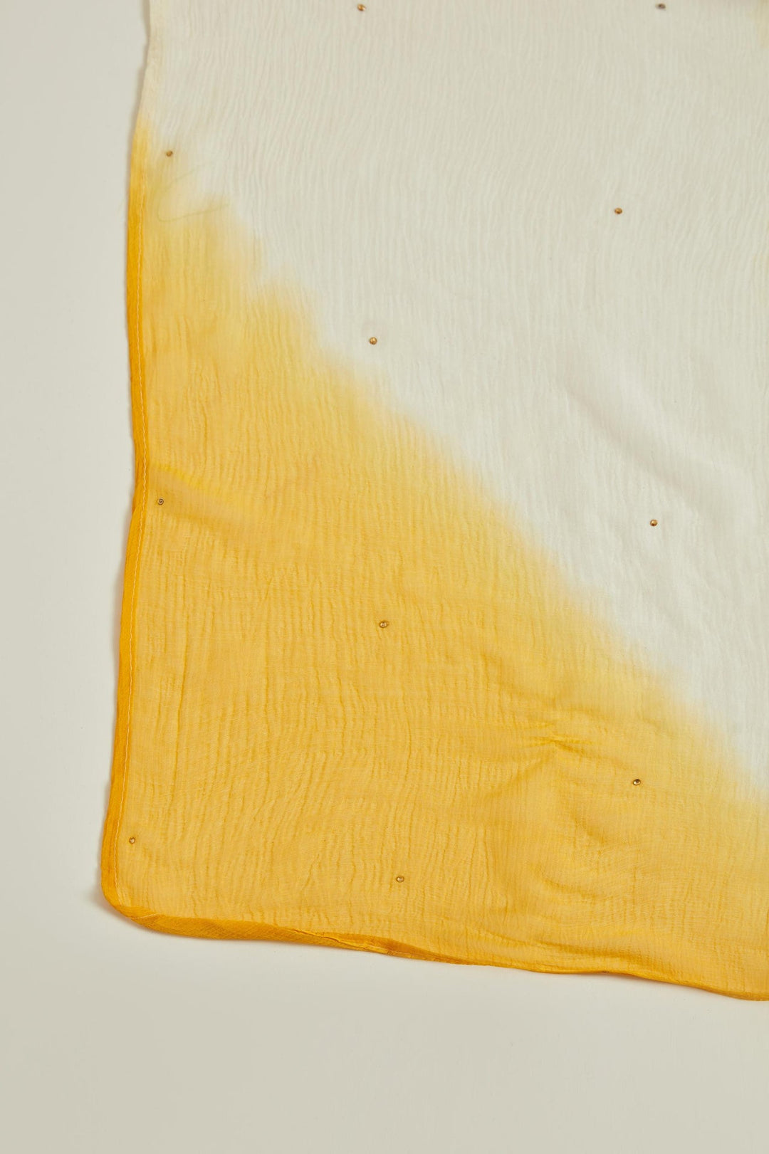 Neerus Yellow Banarasi embroidered Sharara Set - detail view 4