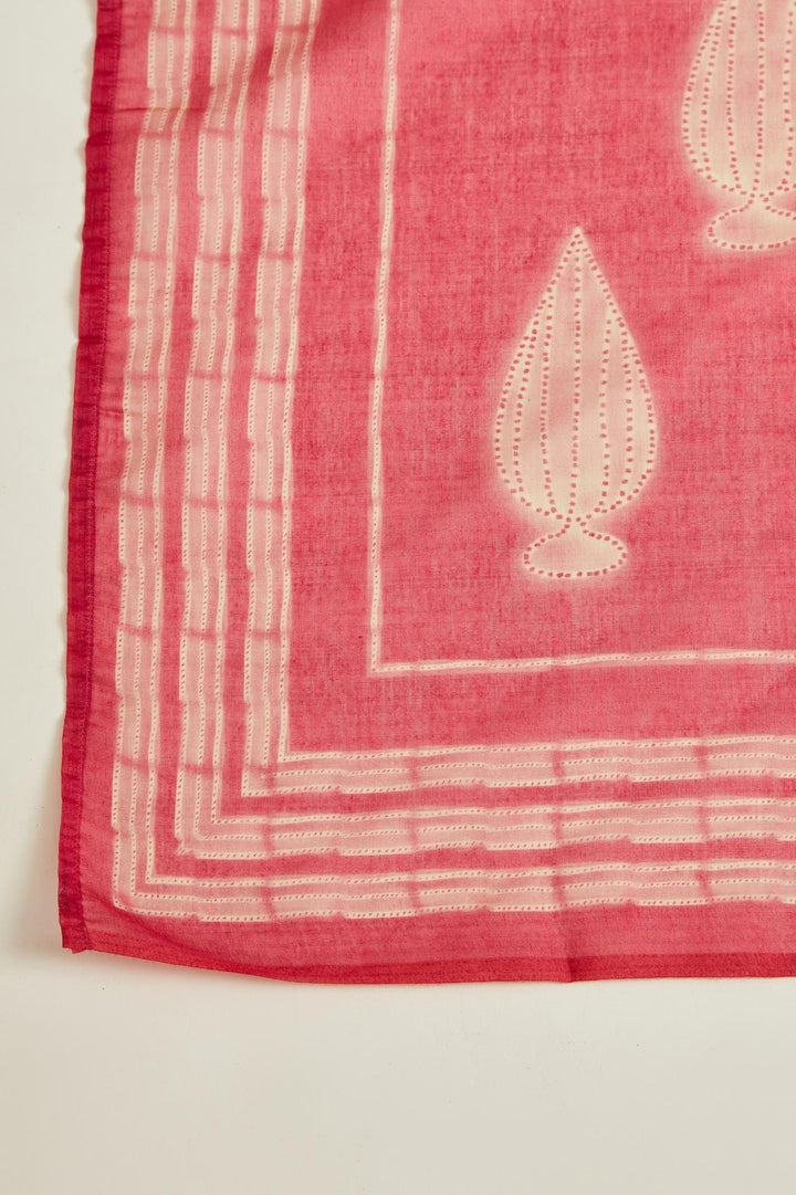 Neerus Pink Banarasi embroidered suit set - detail view 4