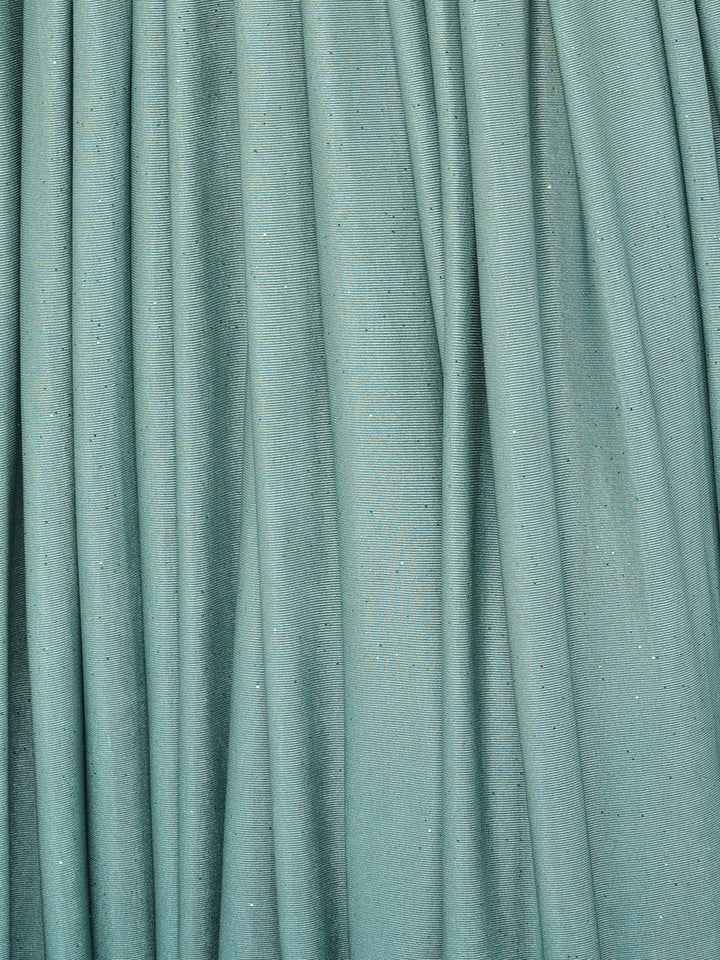Neerus Green Lycra embellished lehenga choli - detail view 2