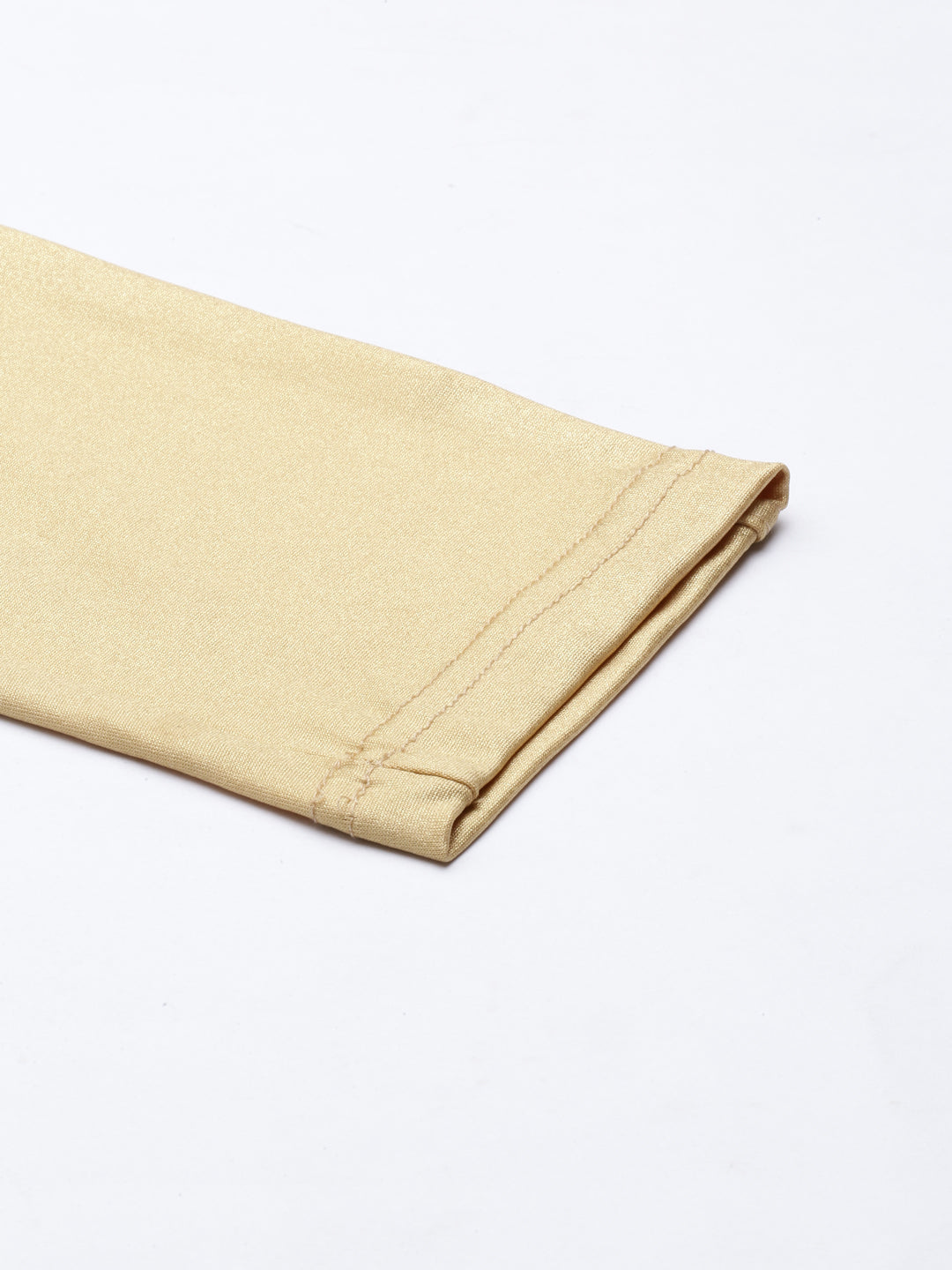 Neerus Gold cotton embellished leggings - detail view 4