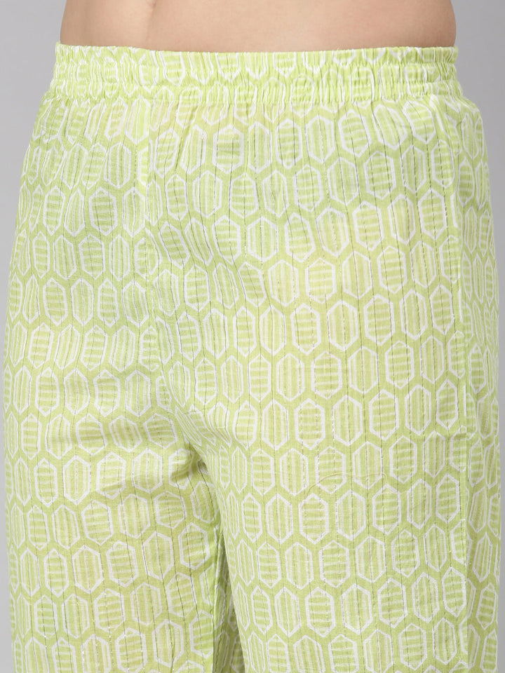 Neerus Yellow Regular Straight Floral Readymade suits