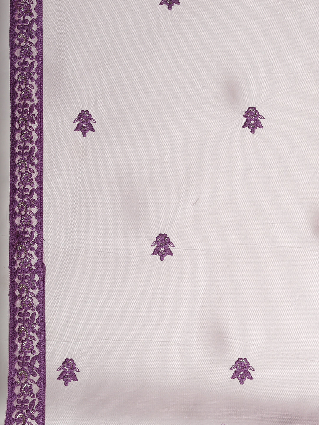 Neerus Purple net embroidered gown - detail view 22