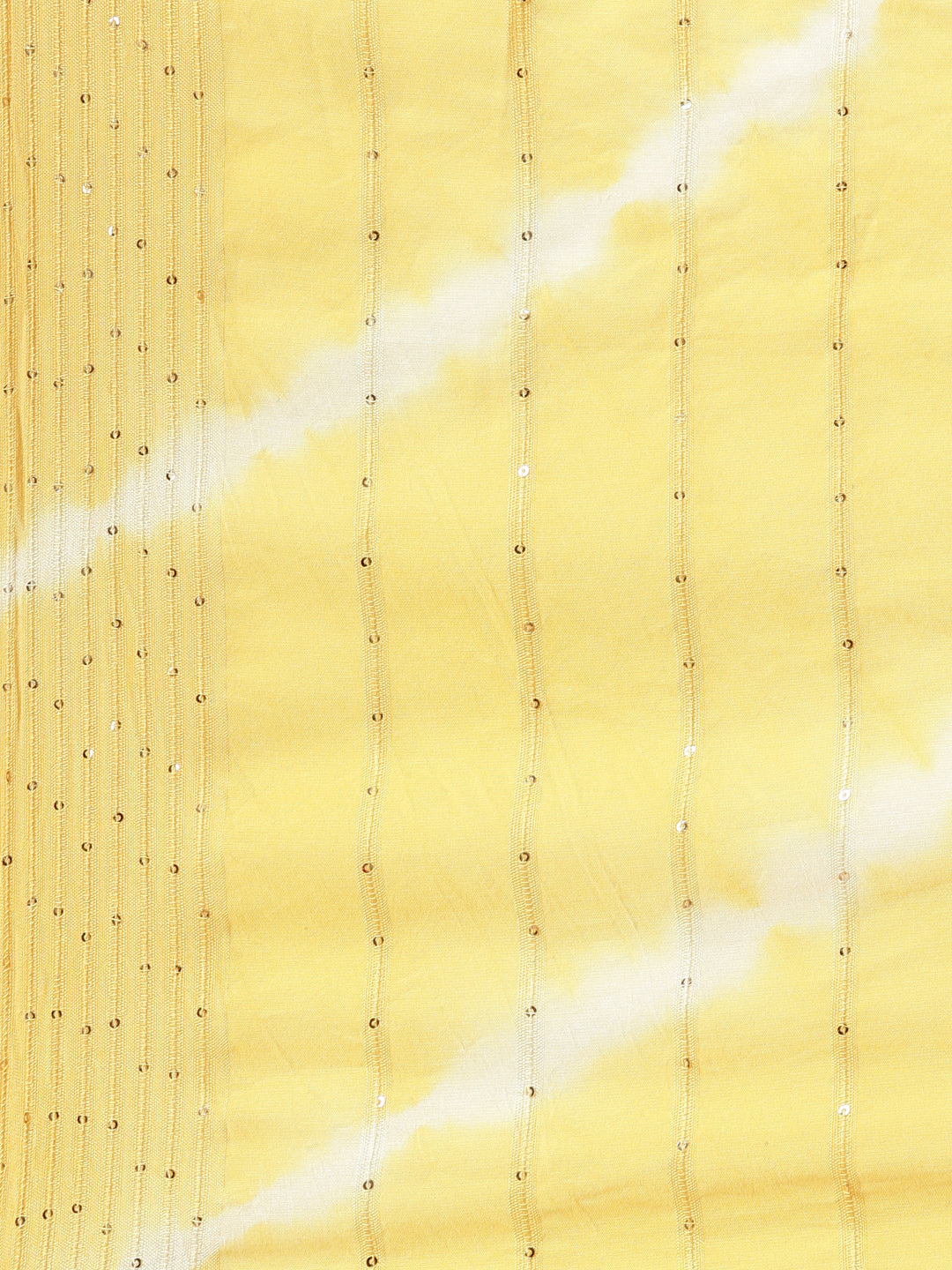 Neerus Yellow rayon embroidered kurta set - detail view 4
